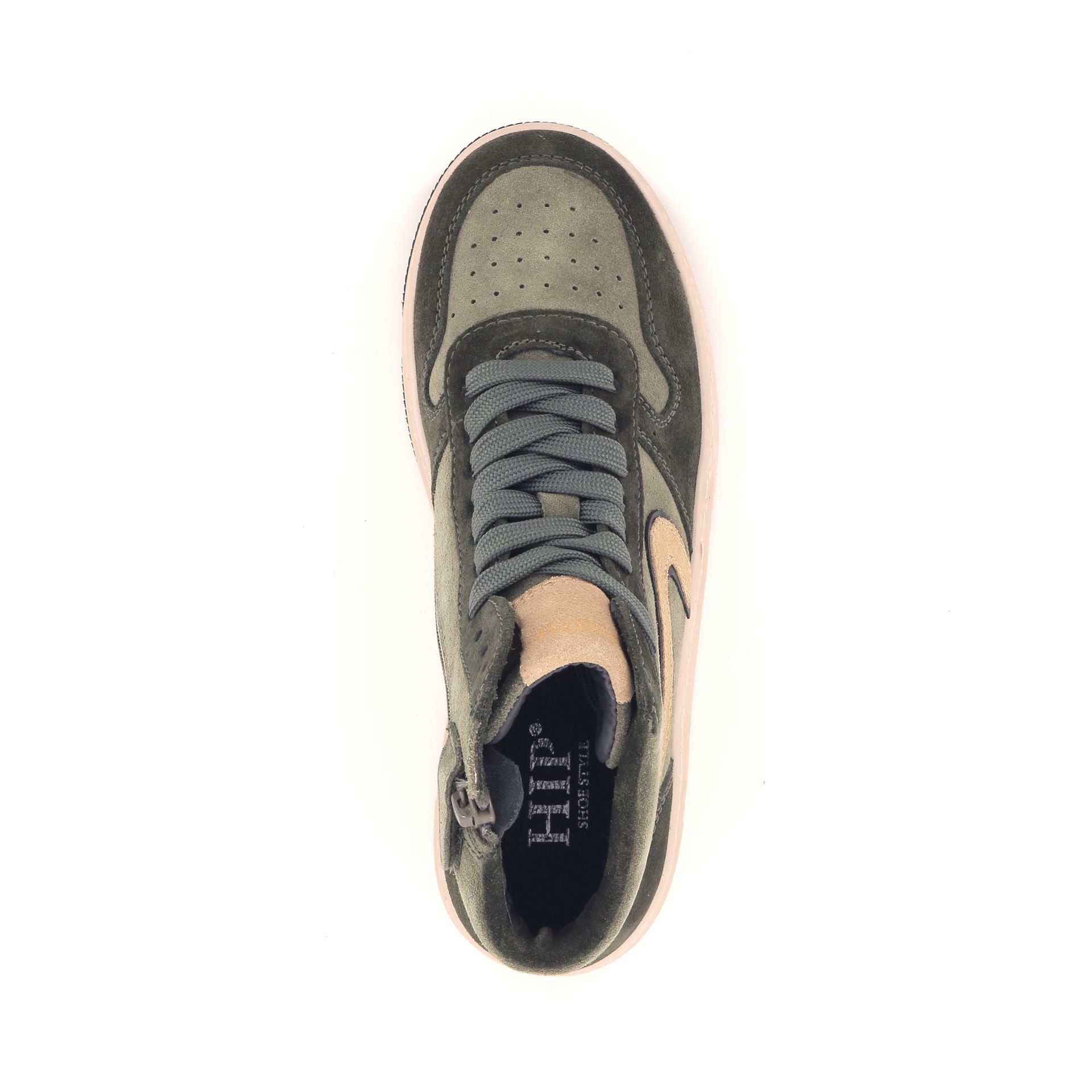 Hip Sneaker High-Top 259523 groen