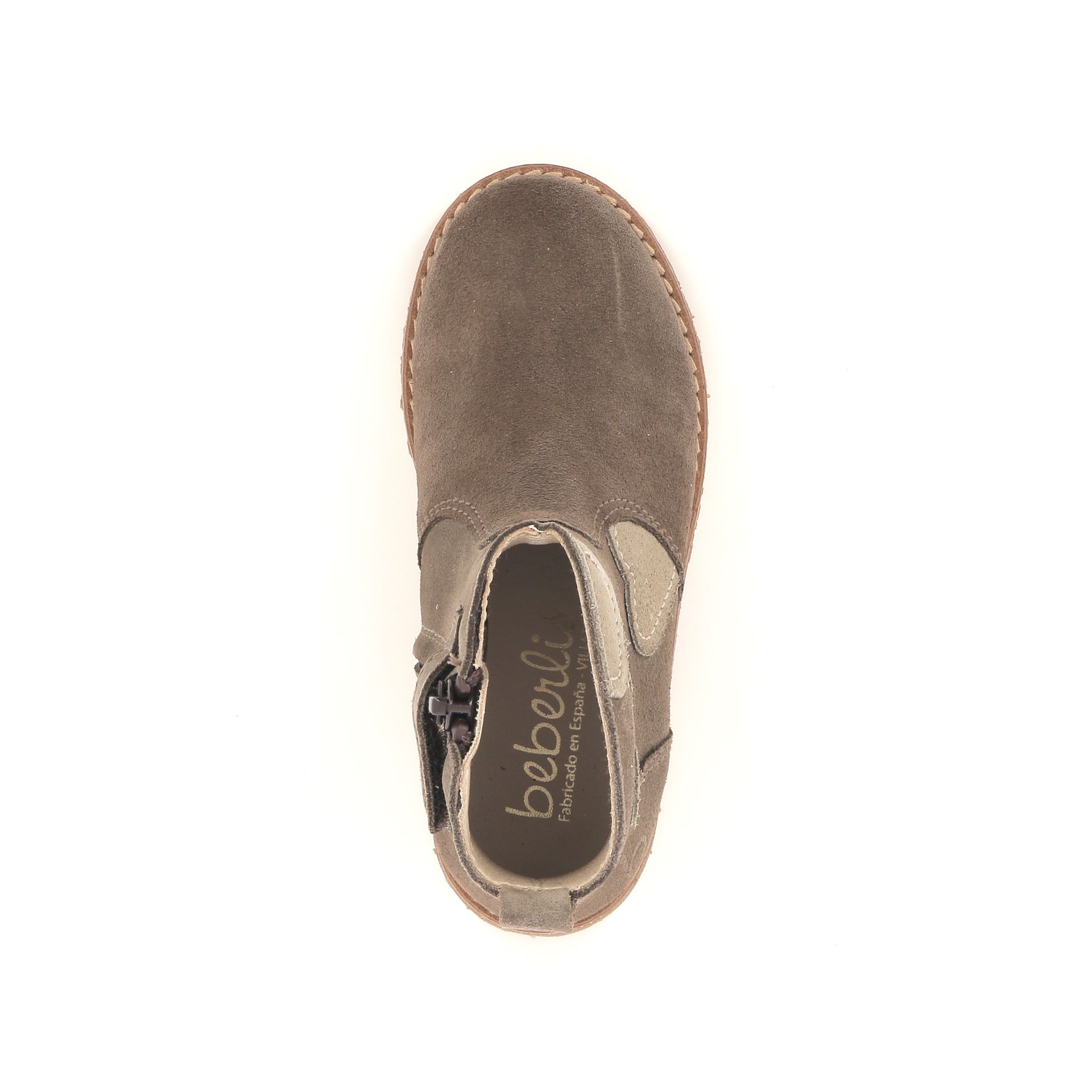 Beberlis Boots 259603 taupe