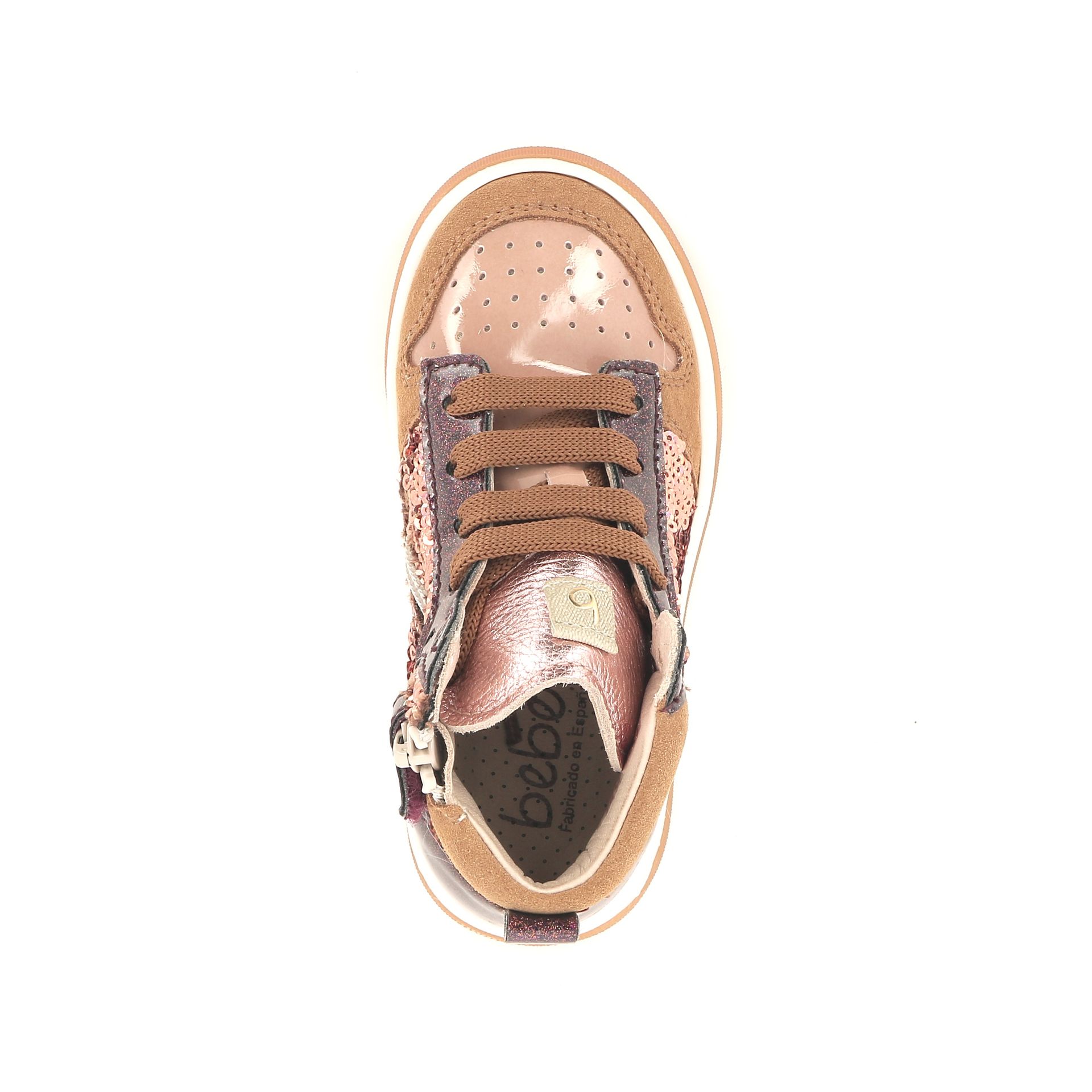 Beberlis Sneaker High-Top 259621 goud