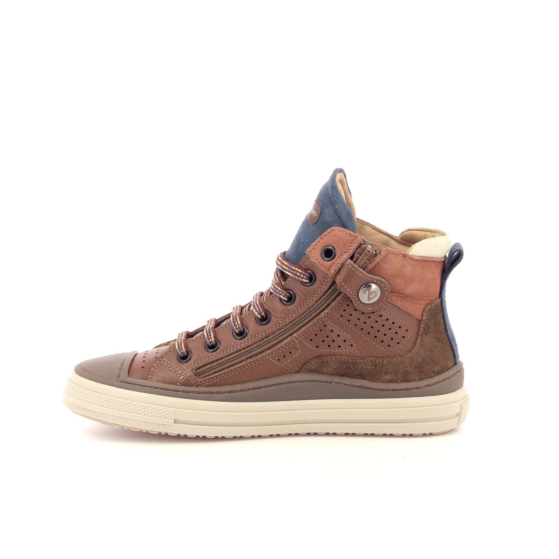 Zecchino D'oro Sneaker High-Top 259672 cognac