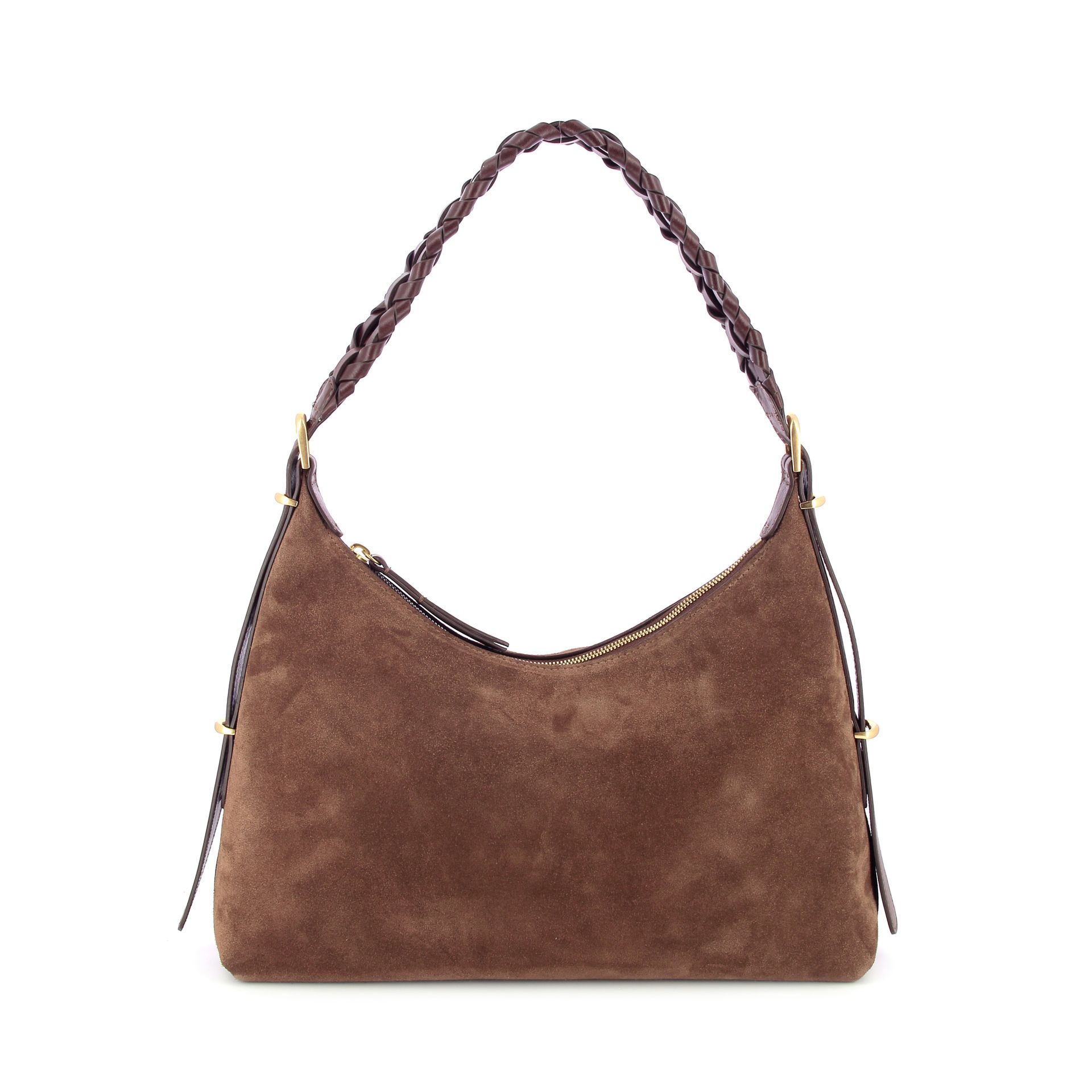 Vanessa Bruno Jane PM Zip 259918 cognac
