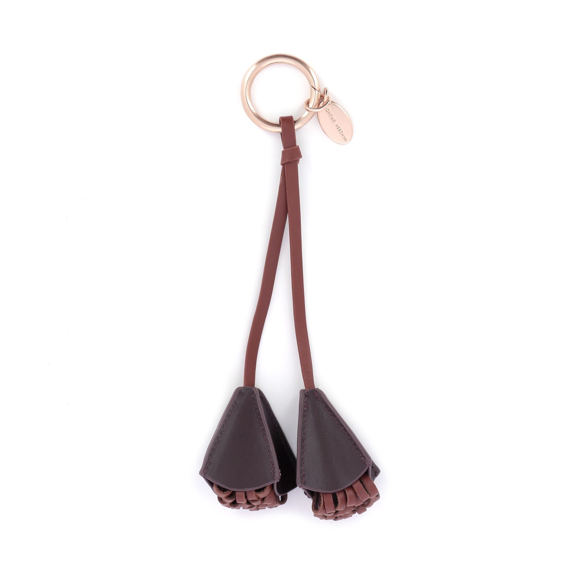 Vanessa Bruno Charm Fleurs 259922 cognac