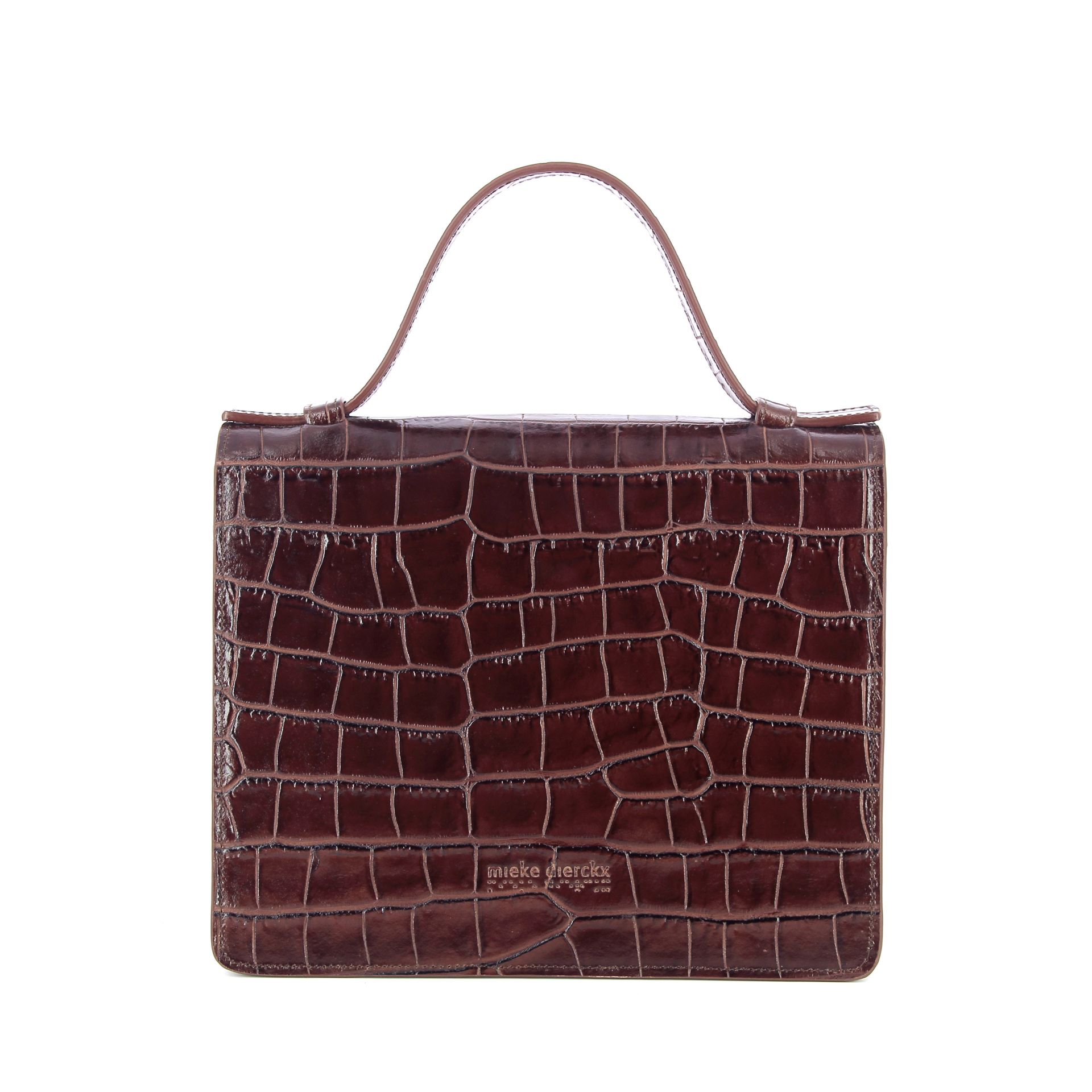 Mieke Dierckx Mini Briefcase 260202 cognac