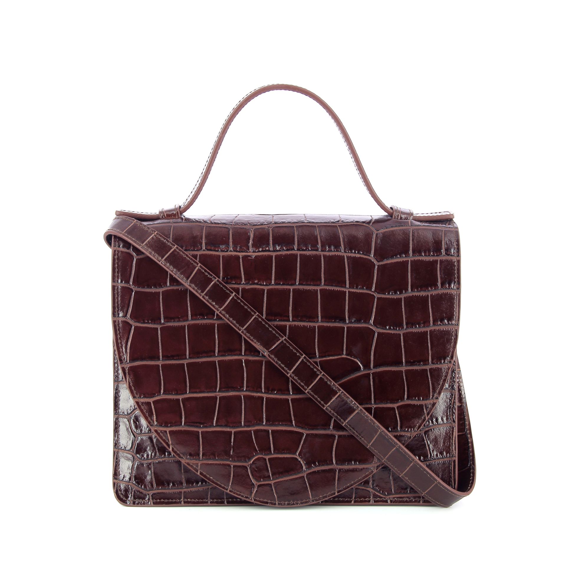 Mieke Dierckx Mini Briefcase 260202 cognac