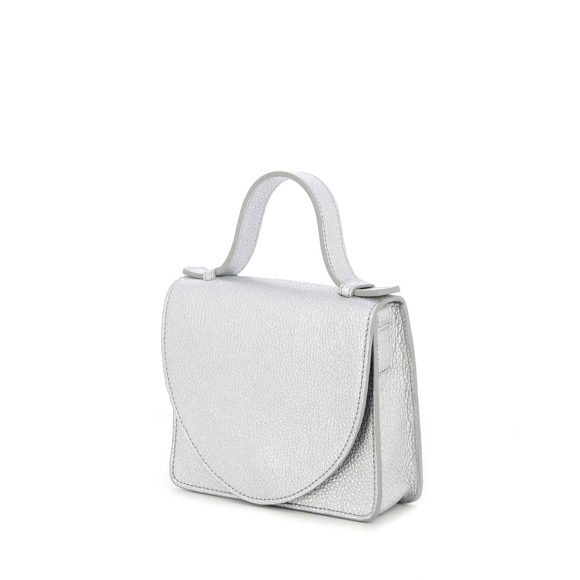 Mieke Dierckx Micro Briefcase 260207 zilver