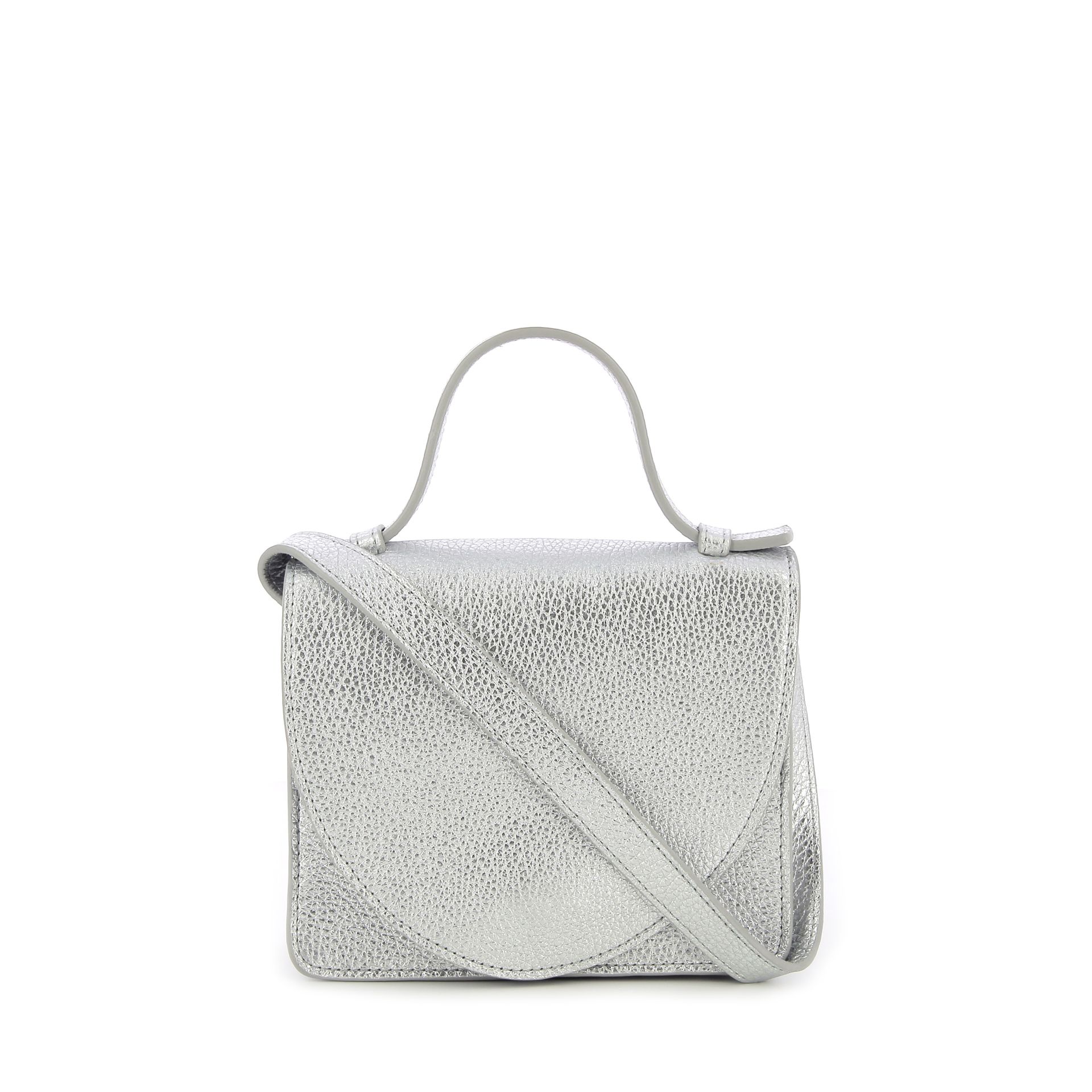 Mieke Dierckx Micro Briefcase 260207 zilver