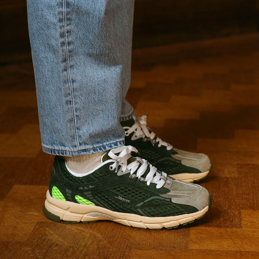 Mercer Re Run Suede 2000 260223 groen