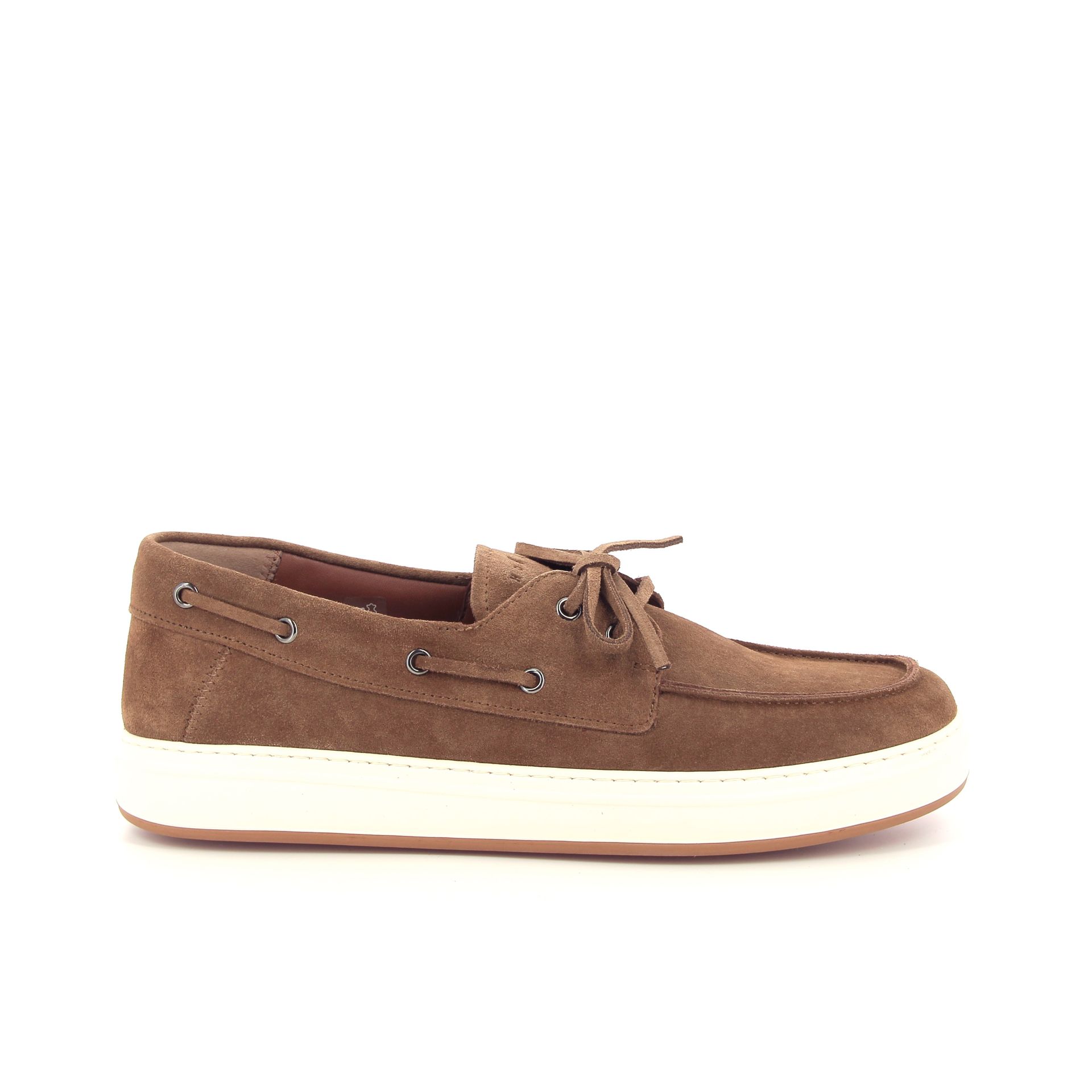 Hogan Boat Loafers H-TV 260482 cognac