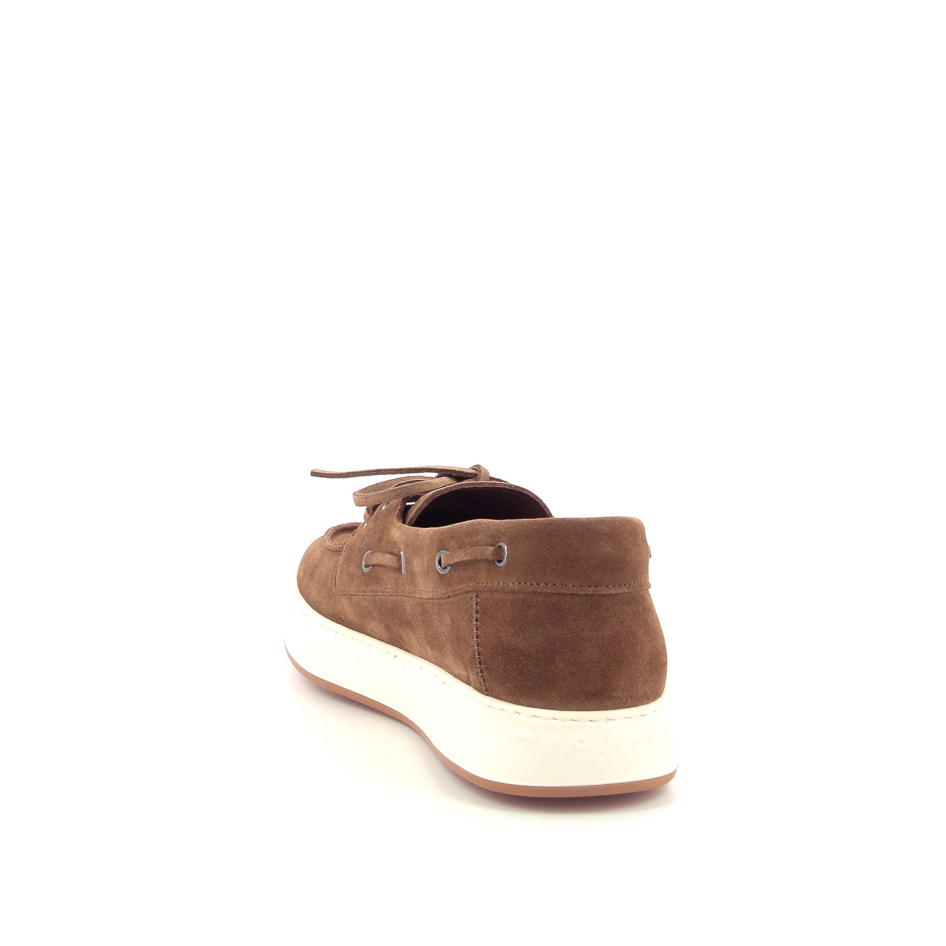 Hogan Boat Loafers H-TV 260482 cognac