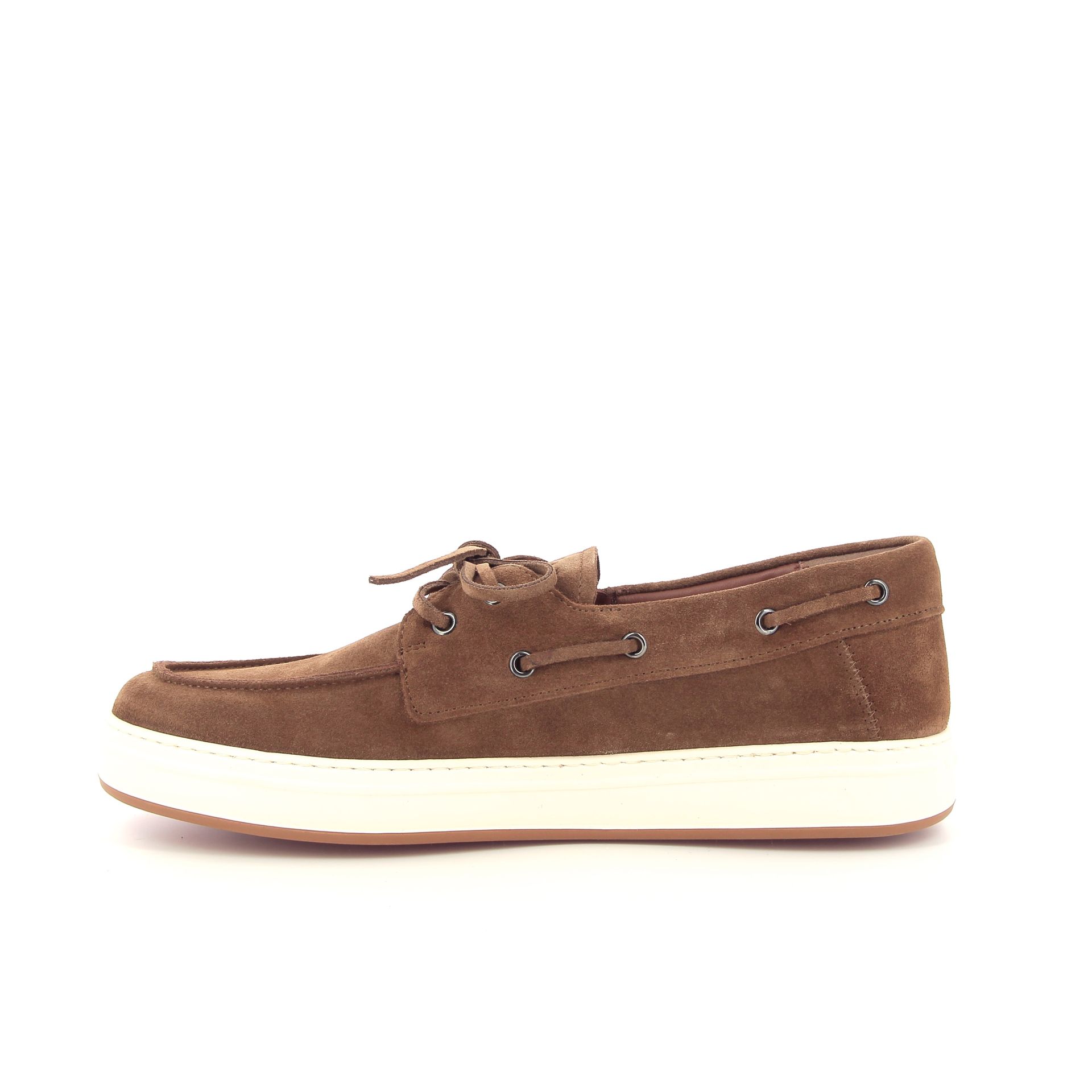 Hogan Boat Loafers H-TV 260482 cognac