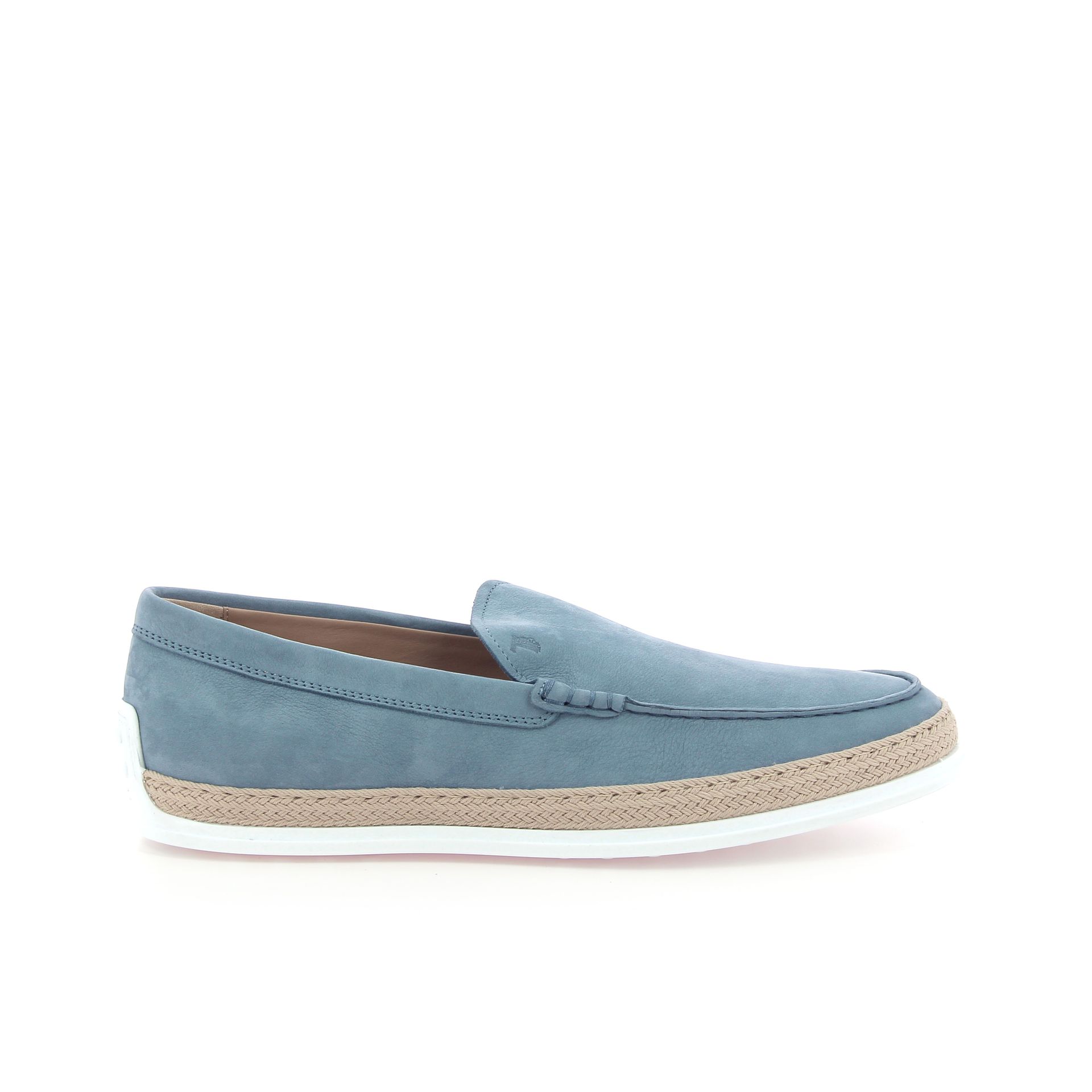 Tod's Pantofola Raffia 260491 blauw