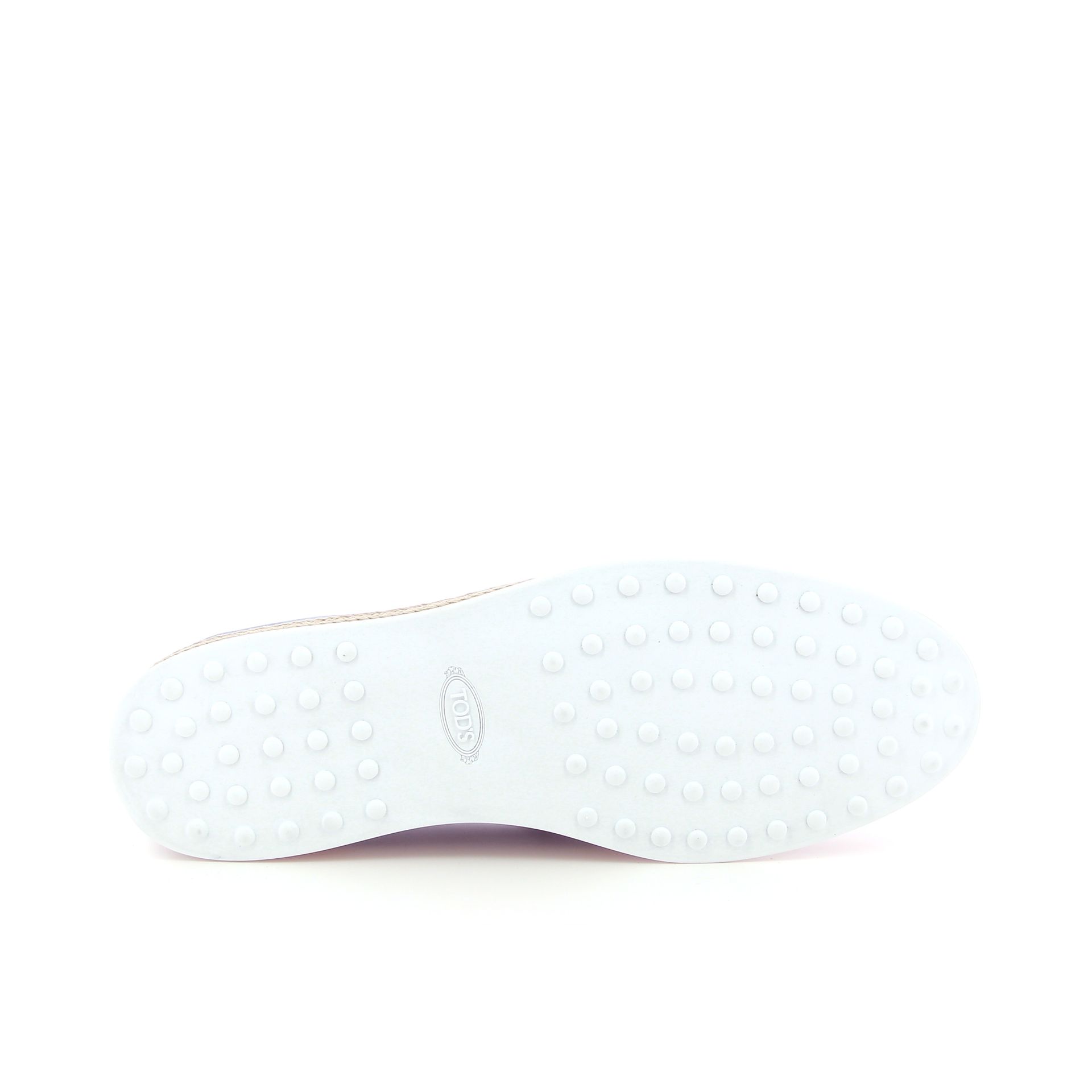 Tod's Pantofola Raffia 260491 blauw