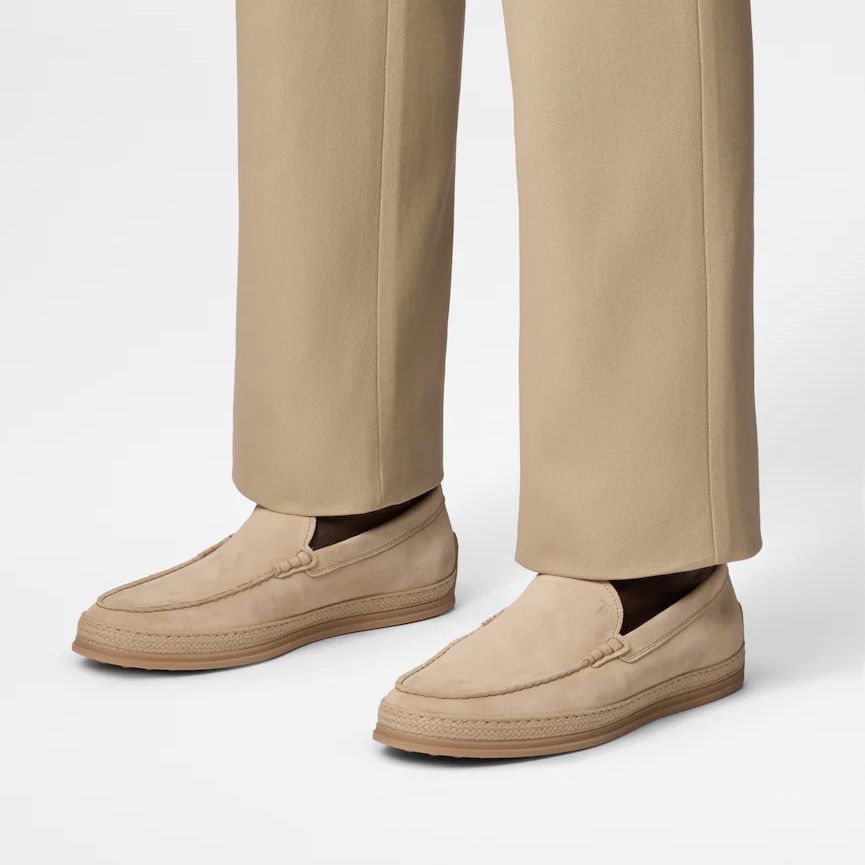 Tod's Pantofola Raffia 260493 beige