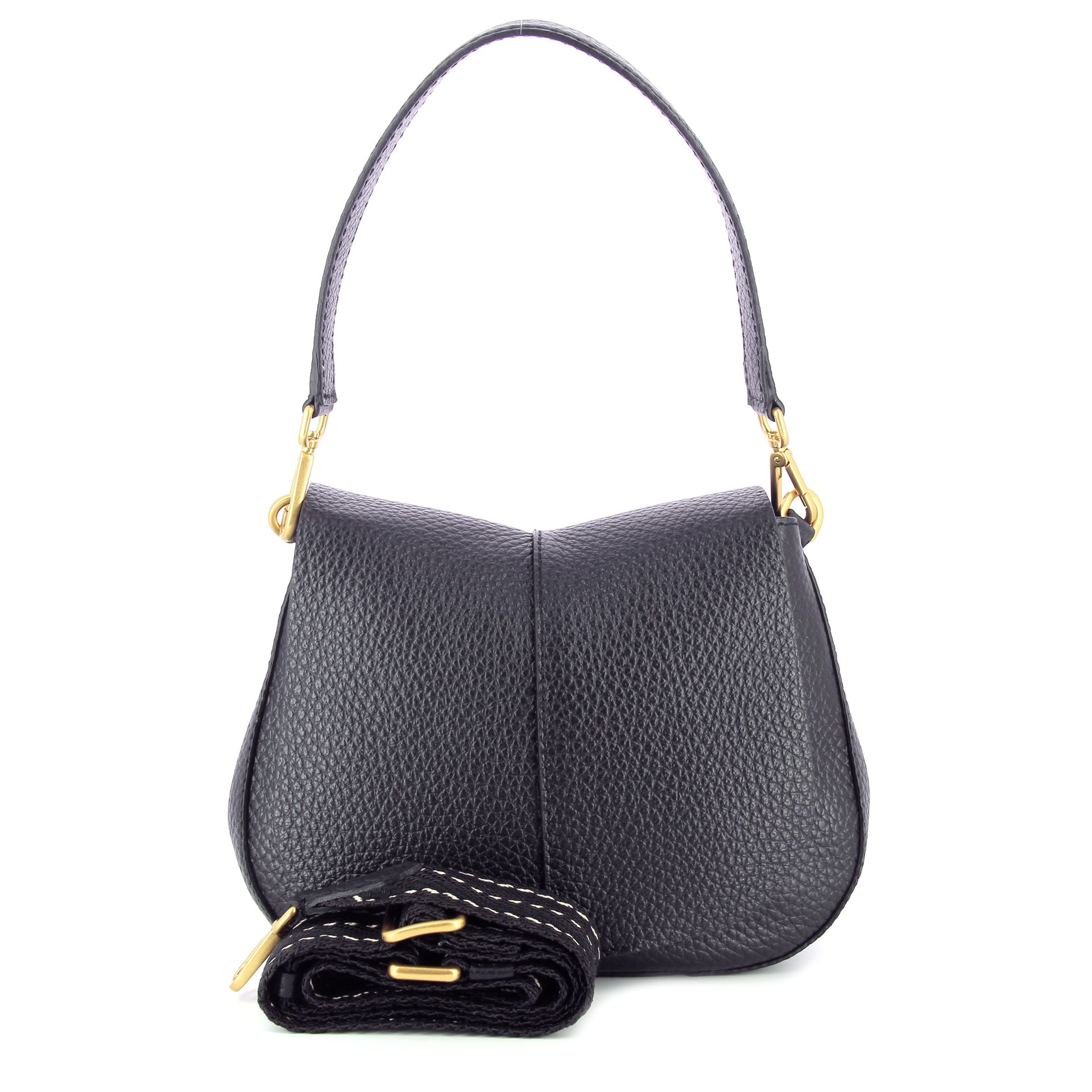 Gianni Chiarini Helena Round Medium Nero 260545 zwart