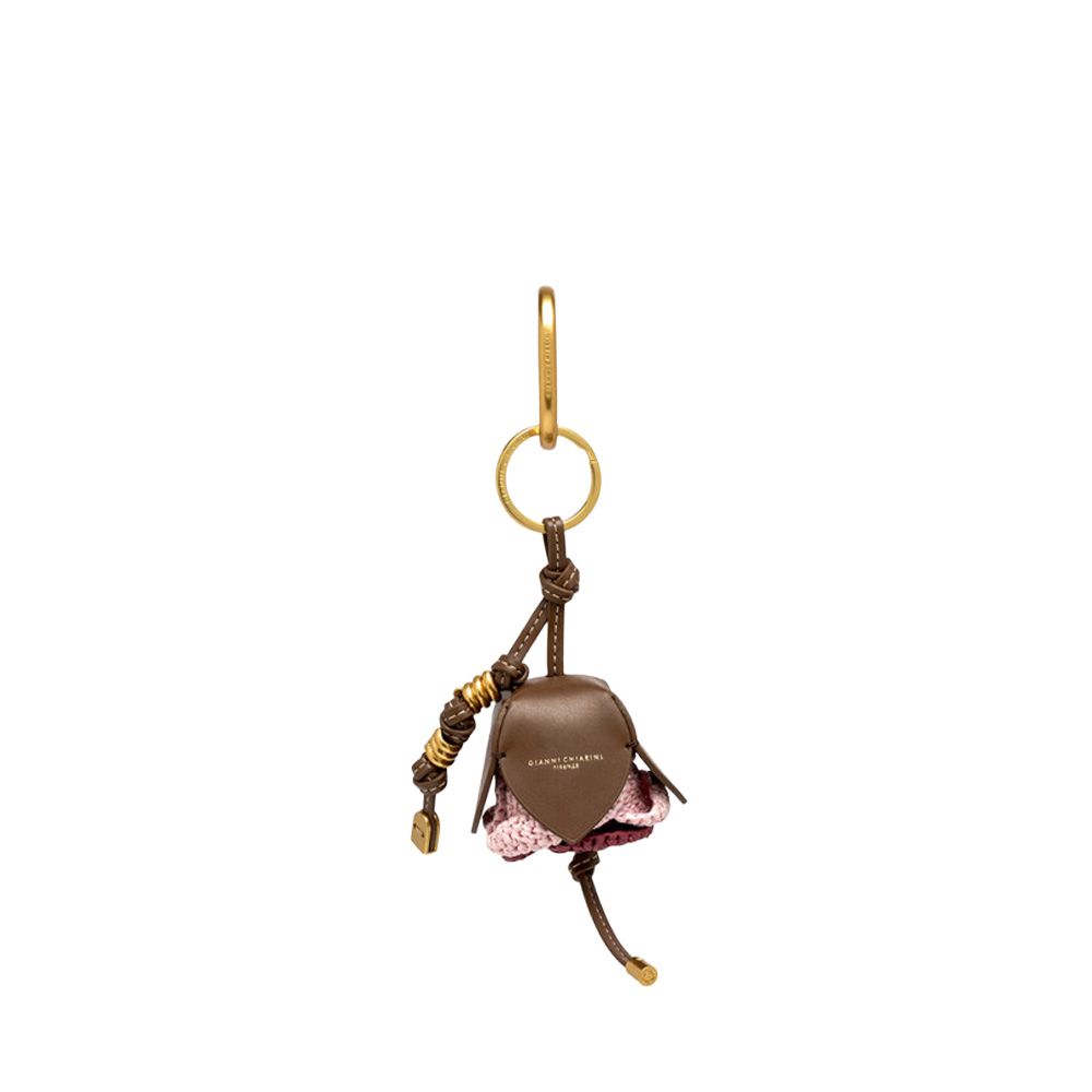 Gianni Chiarini Charm Straw Flower Cuoio Mix 260571 cognac