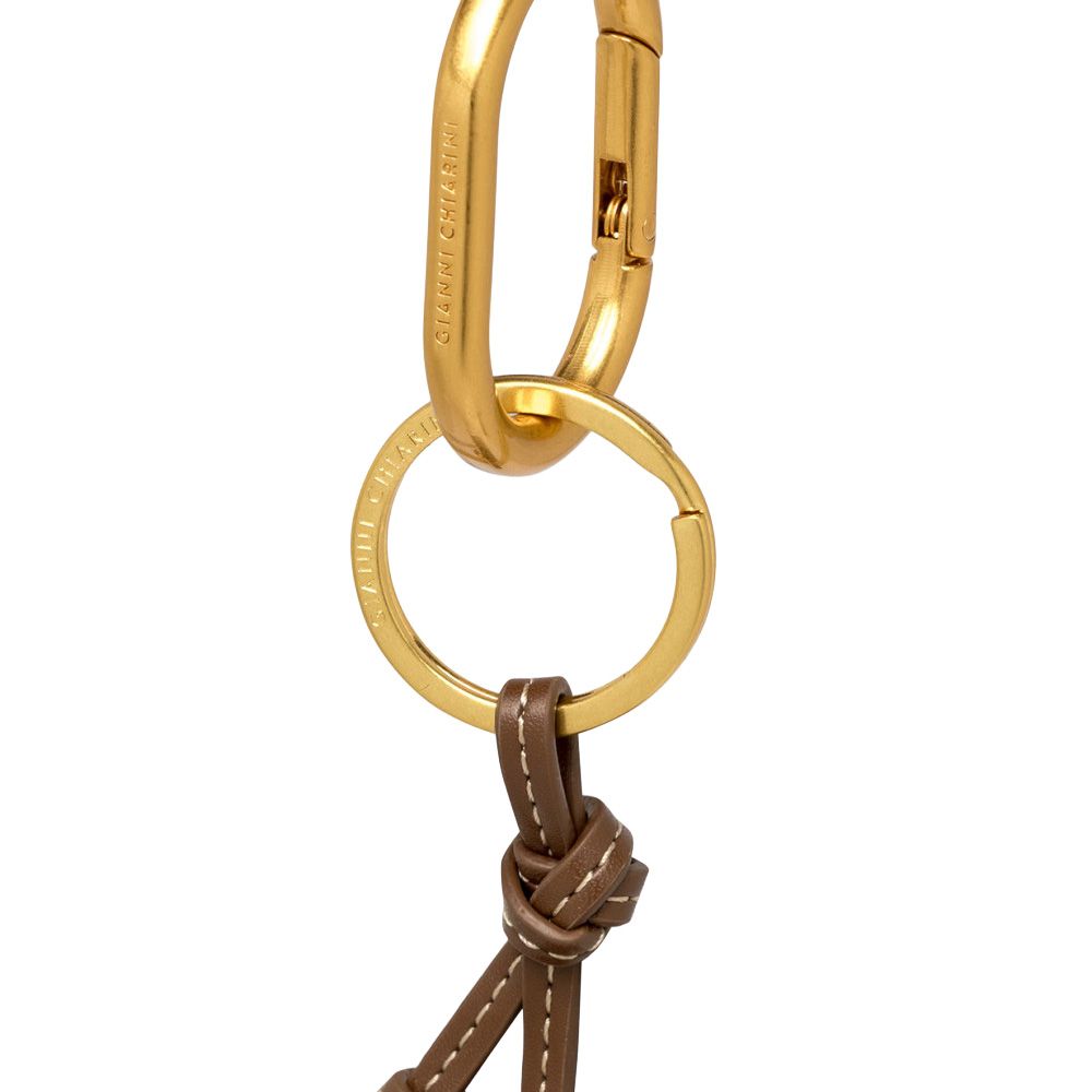 Gianni Chiarini Charm Straw Flower Cuoio Mix 260571 cognac