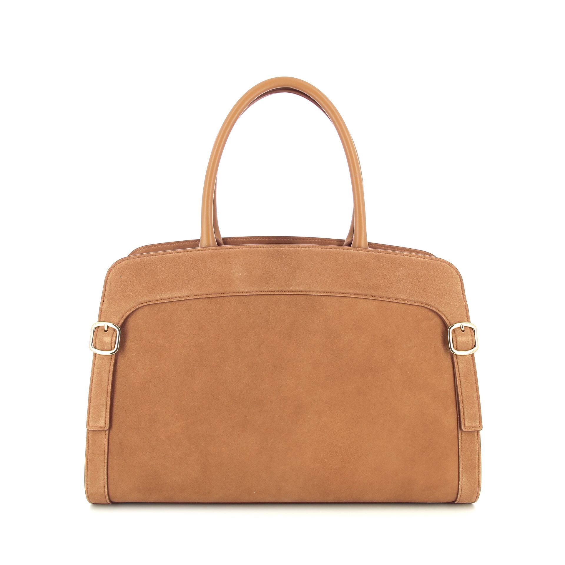 Santoni Double Bouckle Grande 260613 cognac