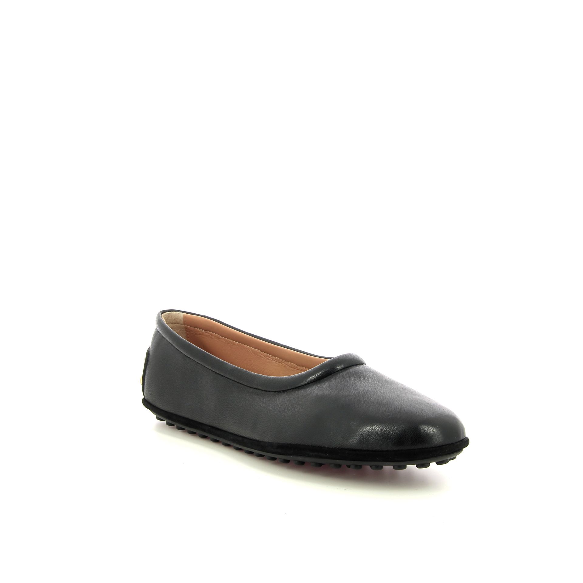 Tod's Metal Dots Ballerina 260677 zwart