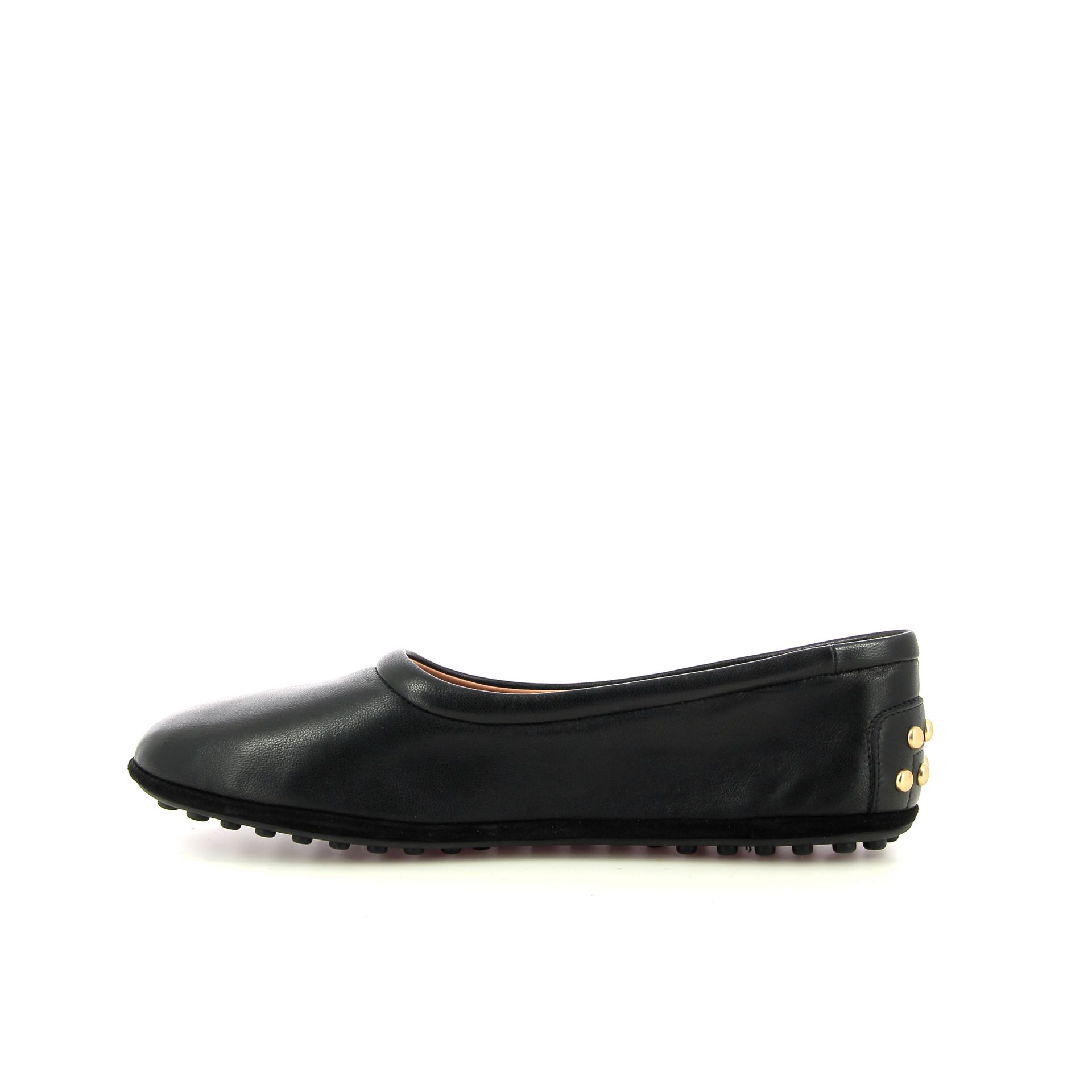 Tod's Metal Dots Ballerina 260677 zwart