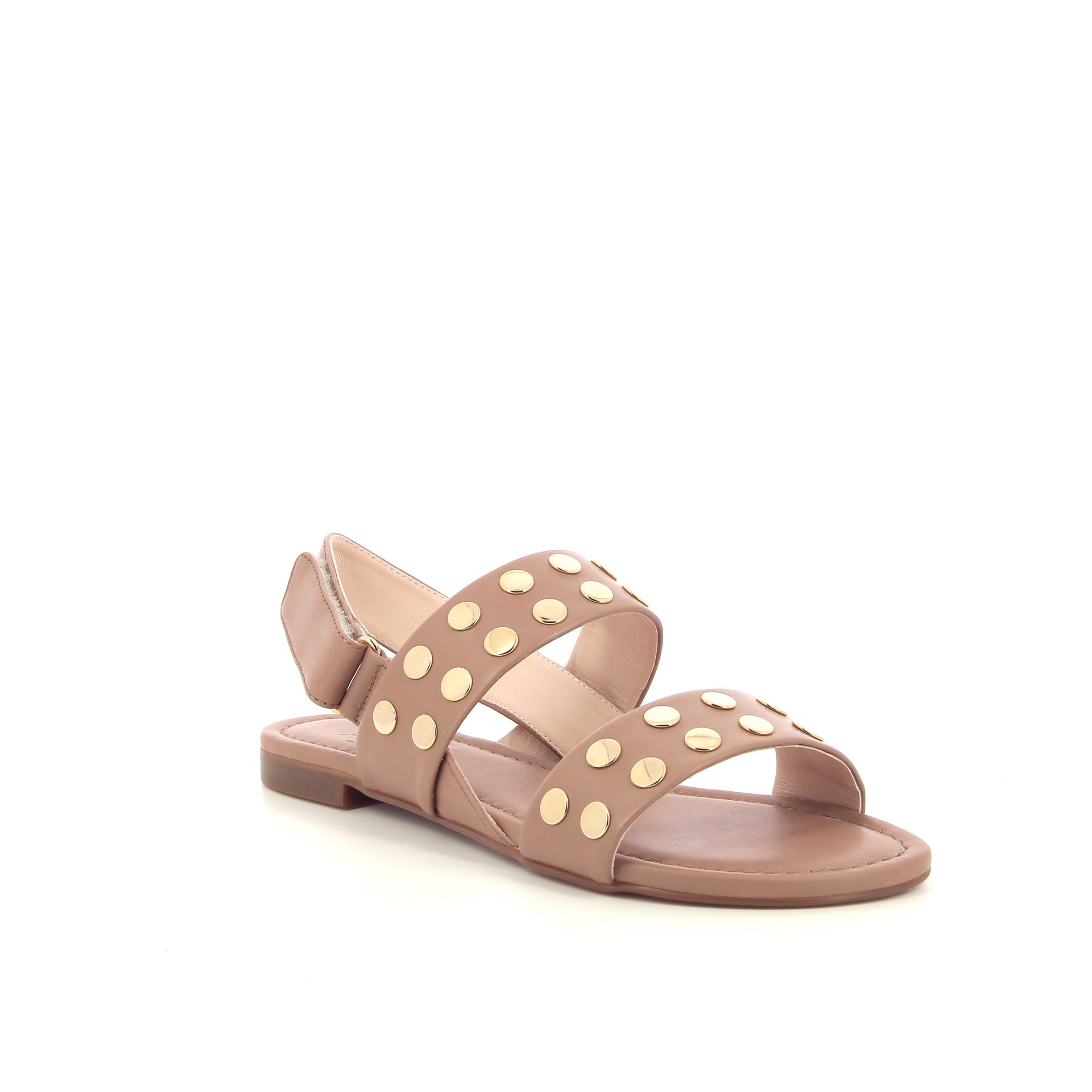 Agl Summer Sandal Studs 260747 cognac