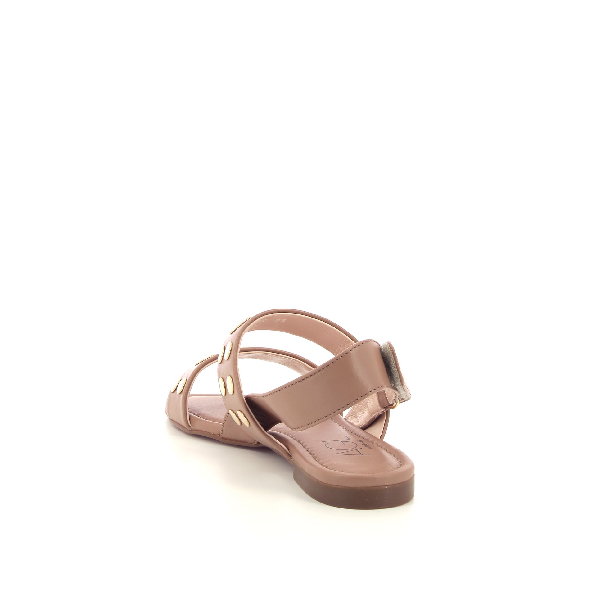 Agl Summer Sandal Studs 260747 cognac