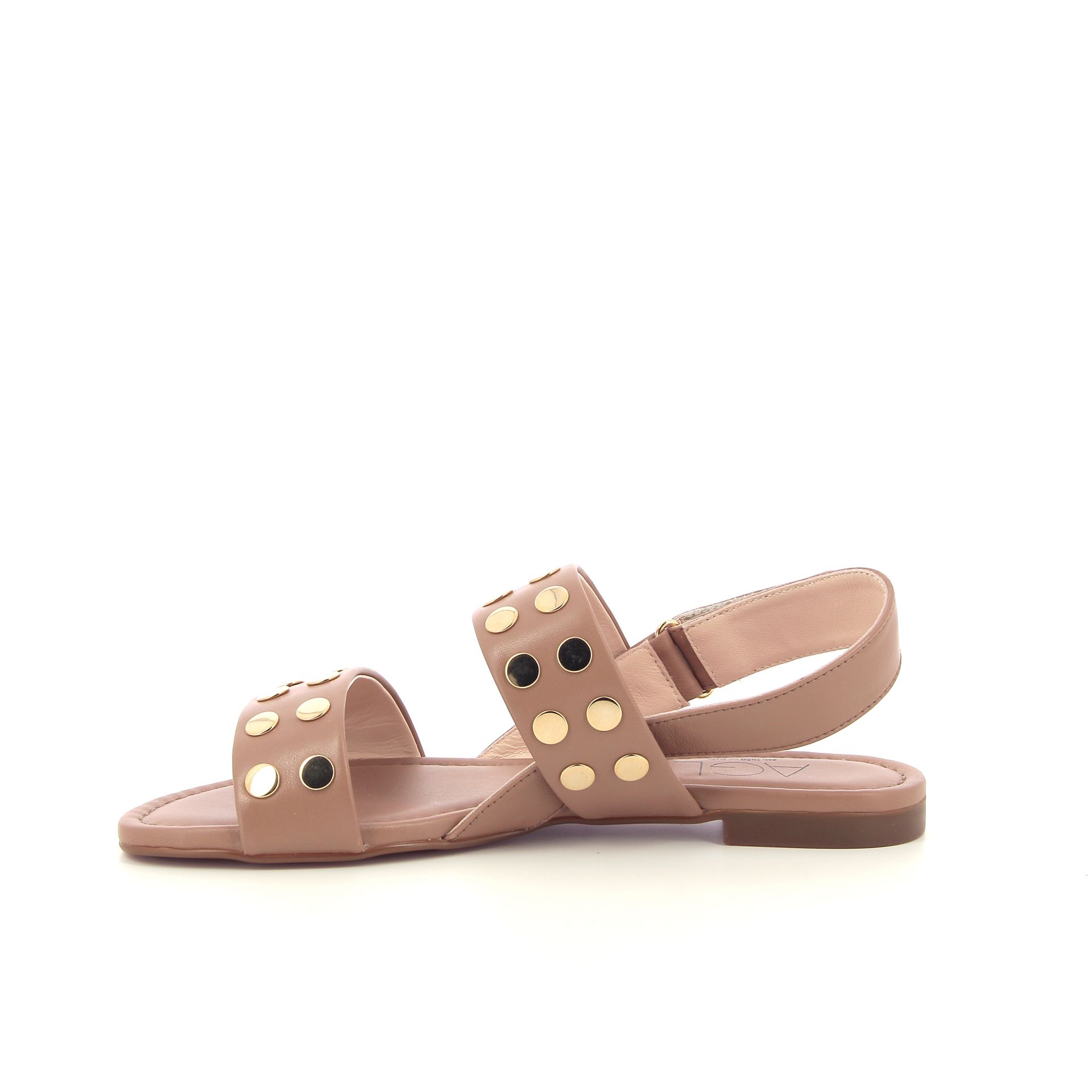 Agl Summer Sandal Studs 260747 cognac