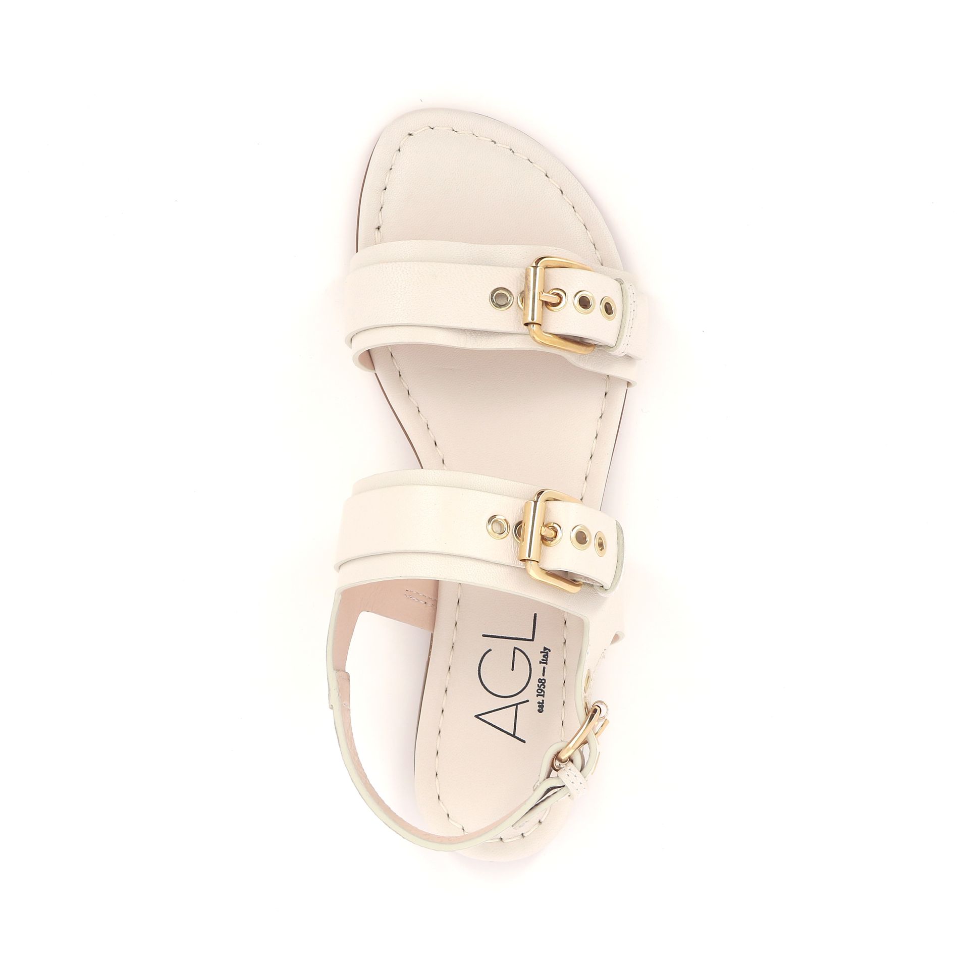 Agl Summer Multi Buckles 260750 beige