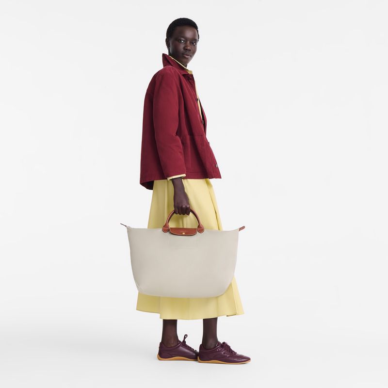 Longchamp Pliage Original Reistas L Pebble 261007 grijs