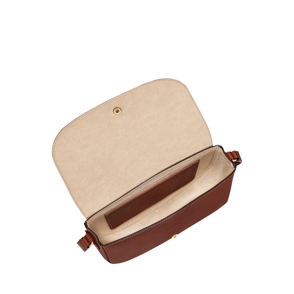 Longchamp Epure M Brown 261039 cognac