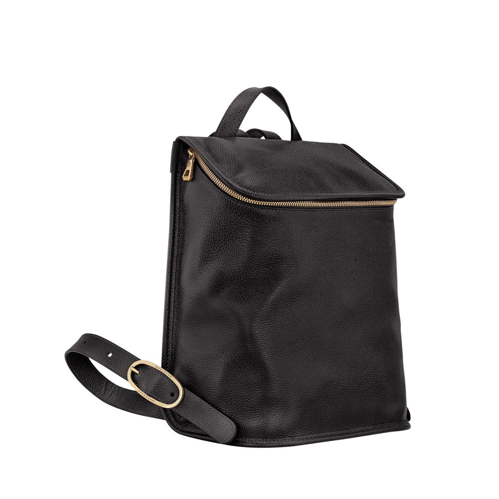 Longchamp Le Foulonné M Noir 261045 zwart