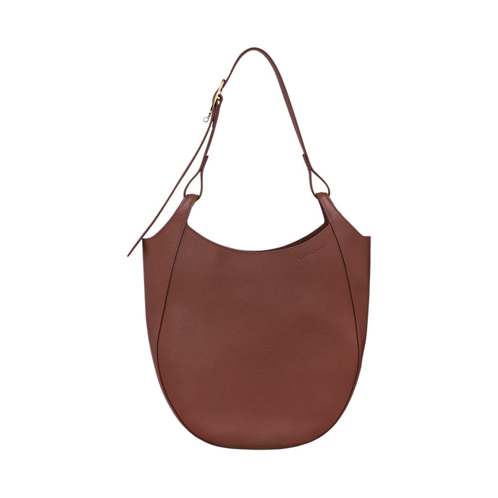 Longchamp Le Foulonné Hobo L Coffee 261050 bruin