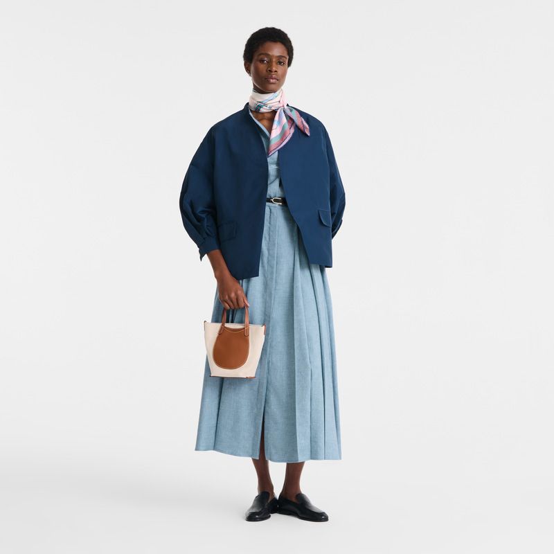 Longchamp Complice S Foulonné Toile 261056 beige