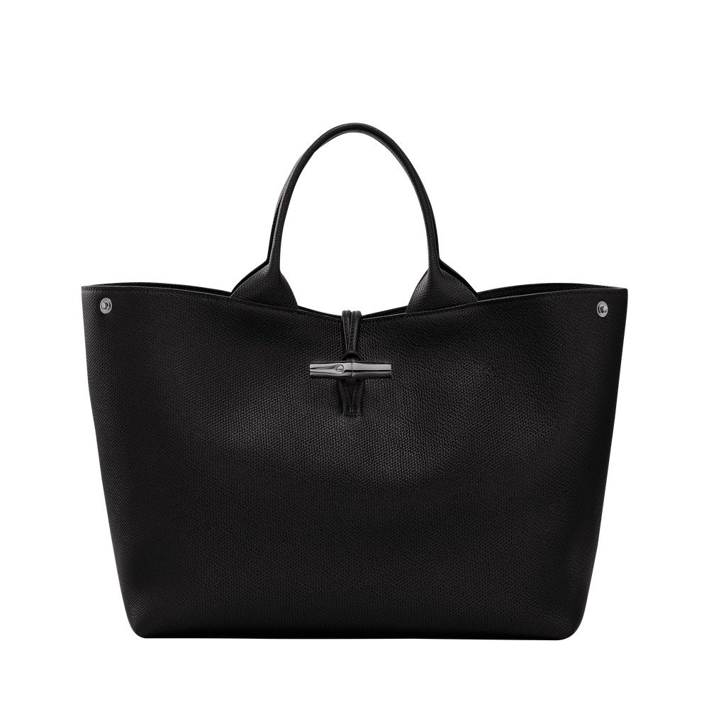 Longchamp Le Roseau L Noir 261063 zwart