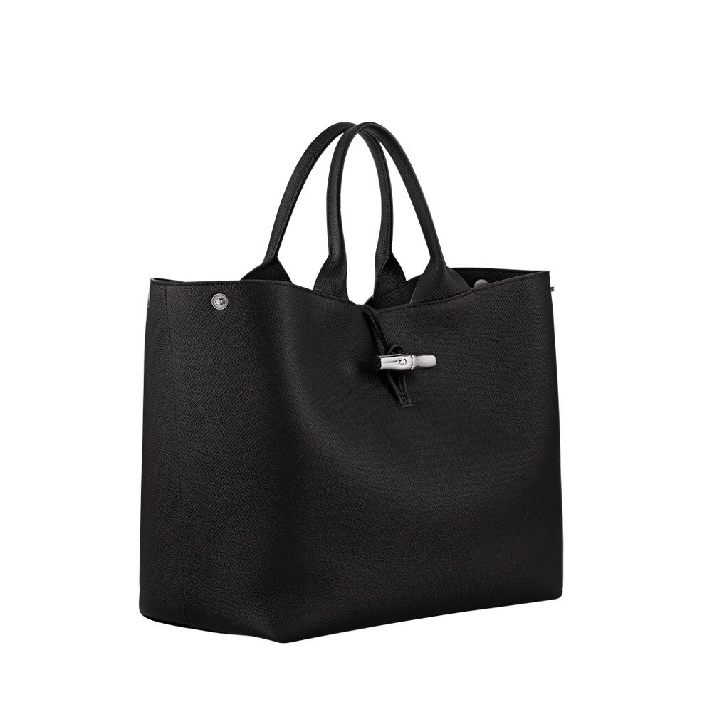 Longchamp Le Roseau L Noir 261063 zwart
