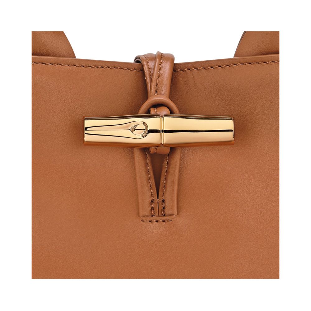 Longchamp Le Roseau Sleek S Cashew 261064 cognac