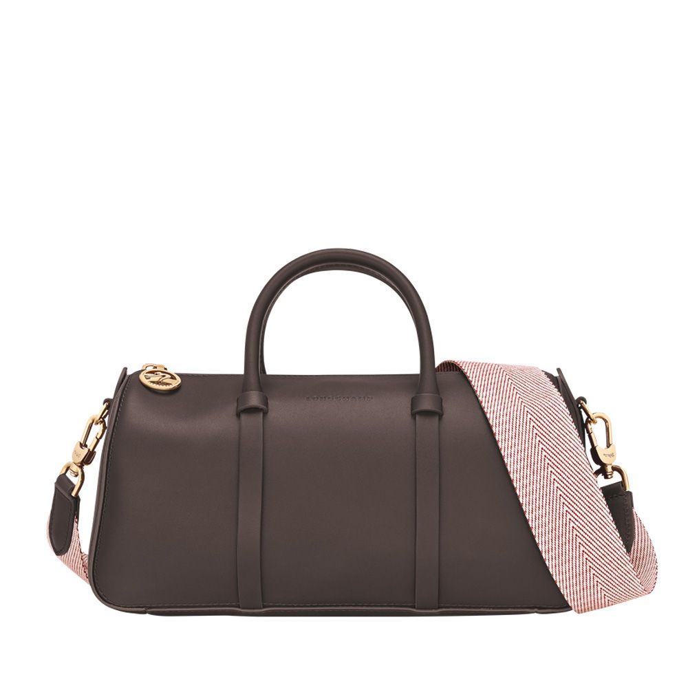 Longchamp Daylong Chevron M Mocha 261066 bruin