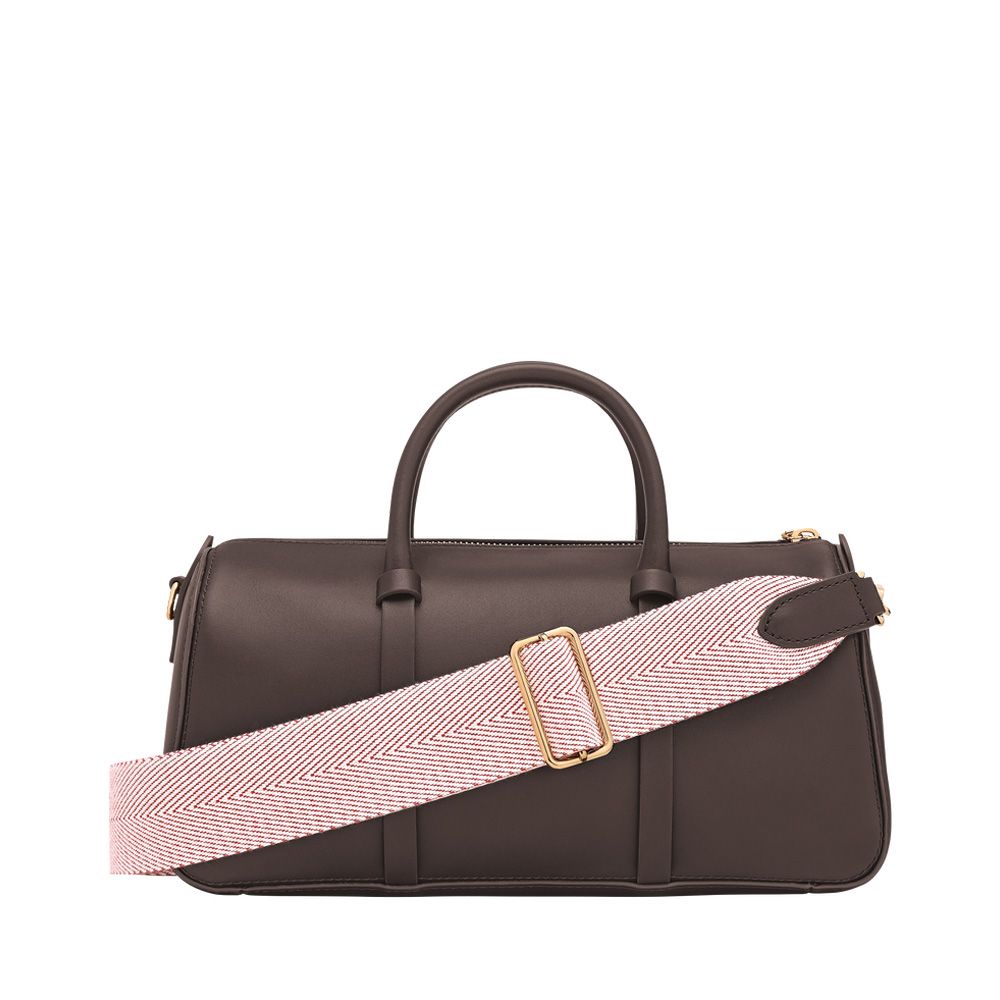 Longchamp Daylong Chevron M Mocha 261066 bruin