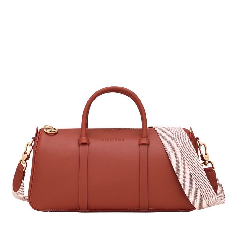 Longchamp Daylong Chevron M Terracotta 261067 cognac