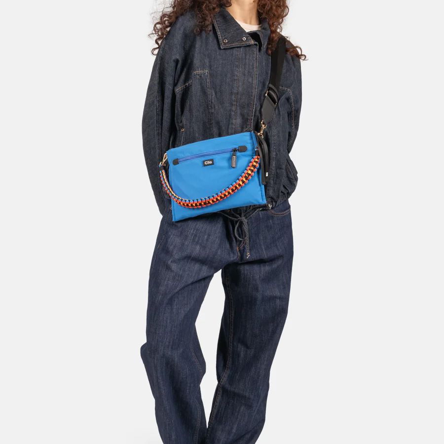 Clio Hybrid 2.0 Nylon Light Blue 261077 blauw