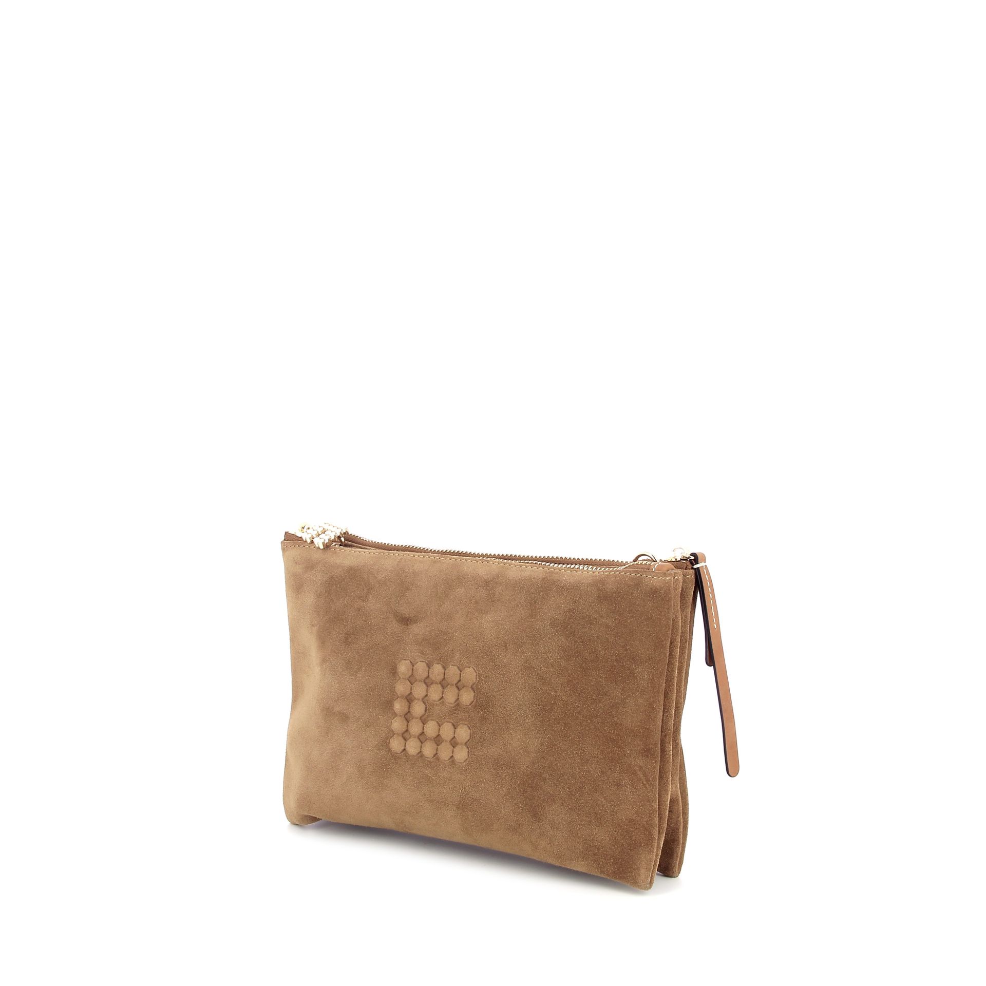 Clio Clyde Suede Brown 261092 cognac