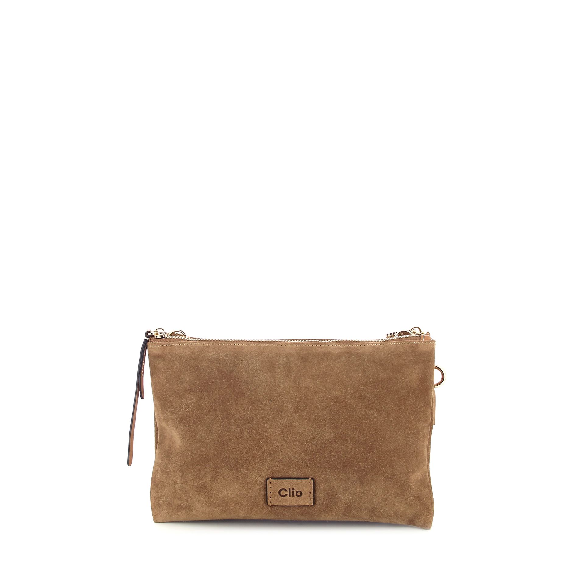 Clio Clyde Suede Brown 261092 cognac