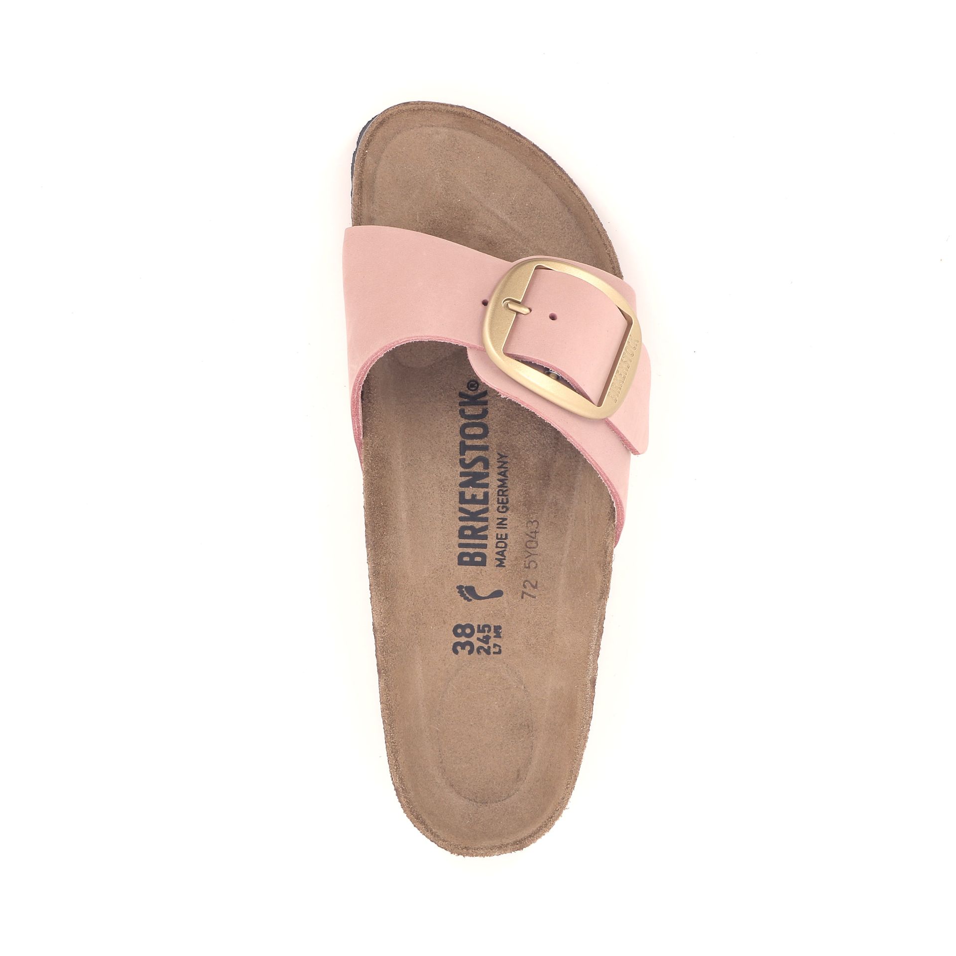 Birkenstock Madrid Big Buckle Soft Pink 261197 roze