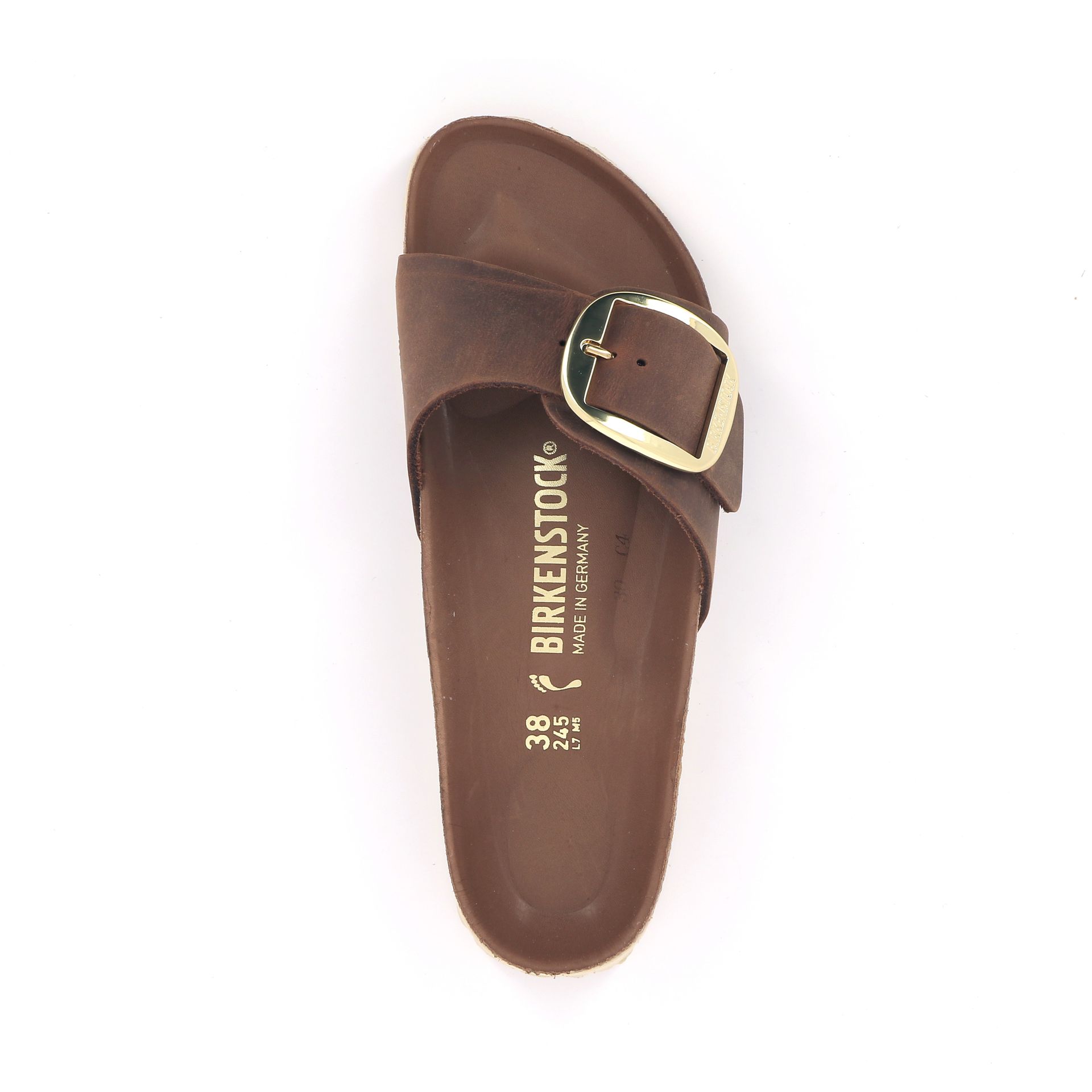 Birkenstock Madrid Big Buckle Cognac 261198 cognac