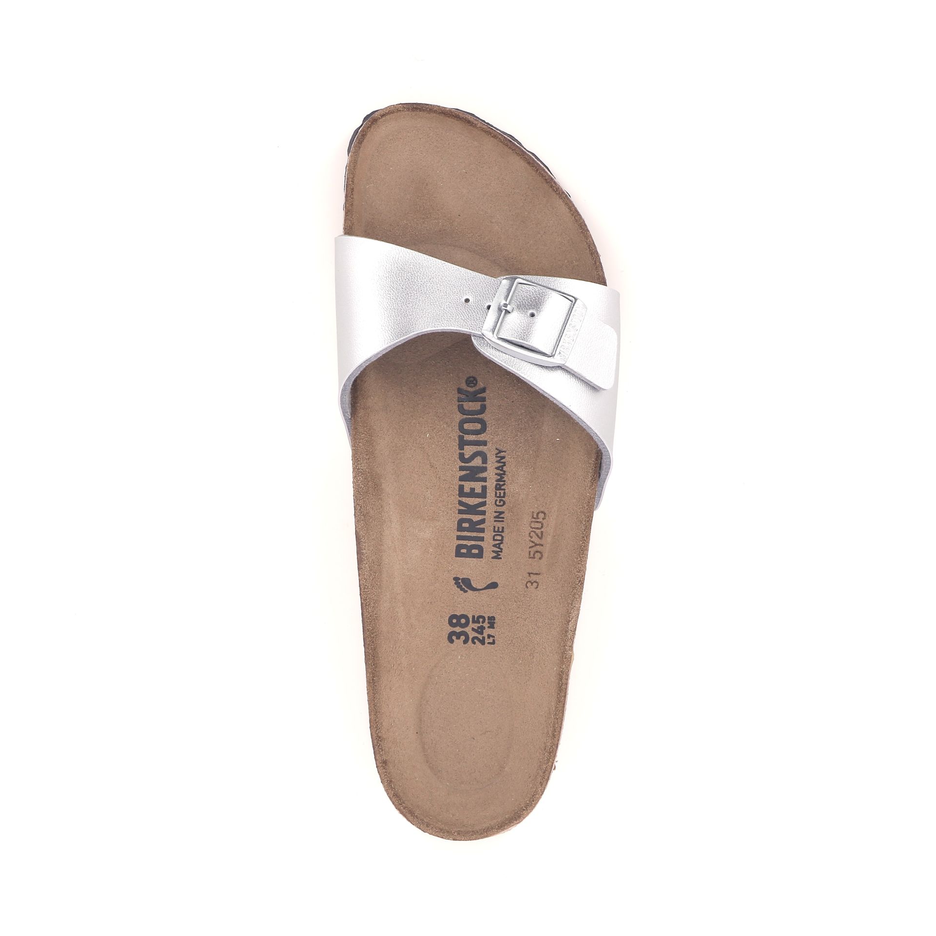 Birkenstock Madrid 261200 zilver