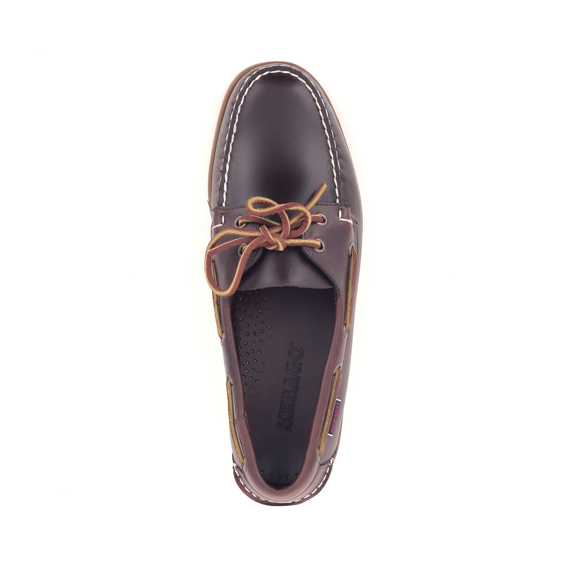 Sebago Portland Waxed 261267 cognac