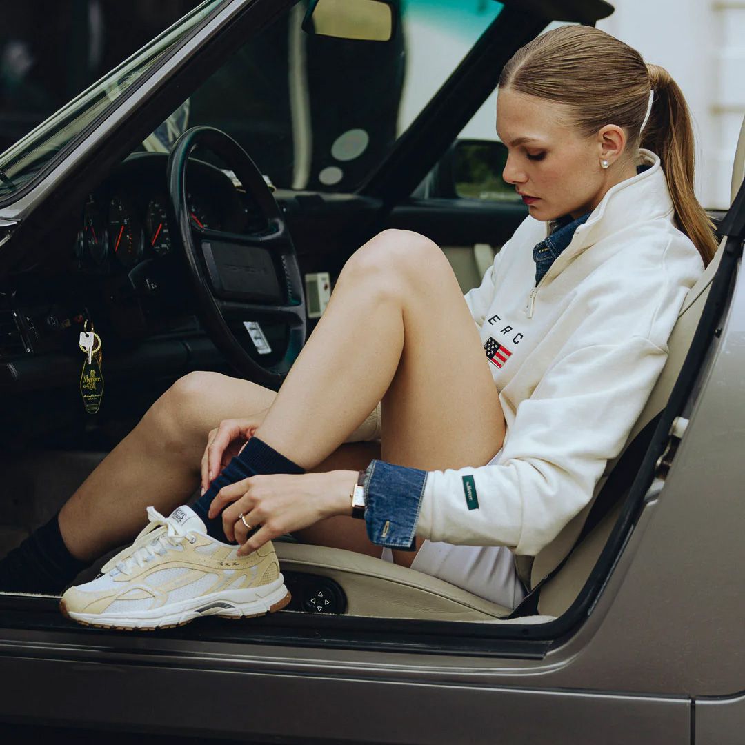 Mercer Re Run Suede Vintage 261324 geel