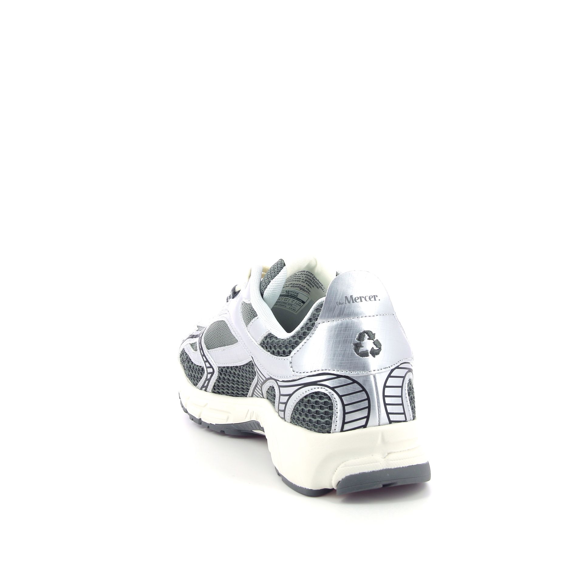 Mercer Re Run Twin Mesh 261334 zilver