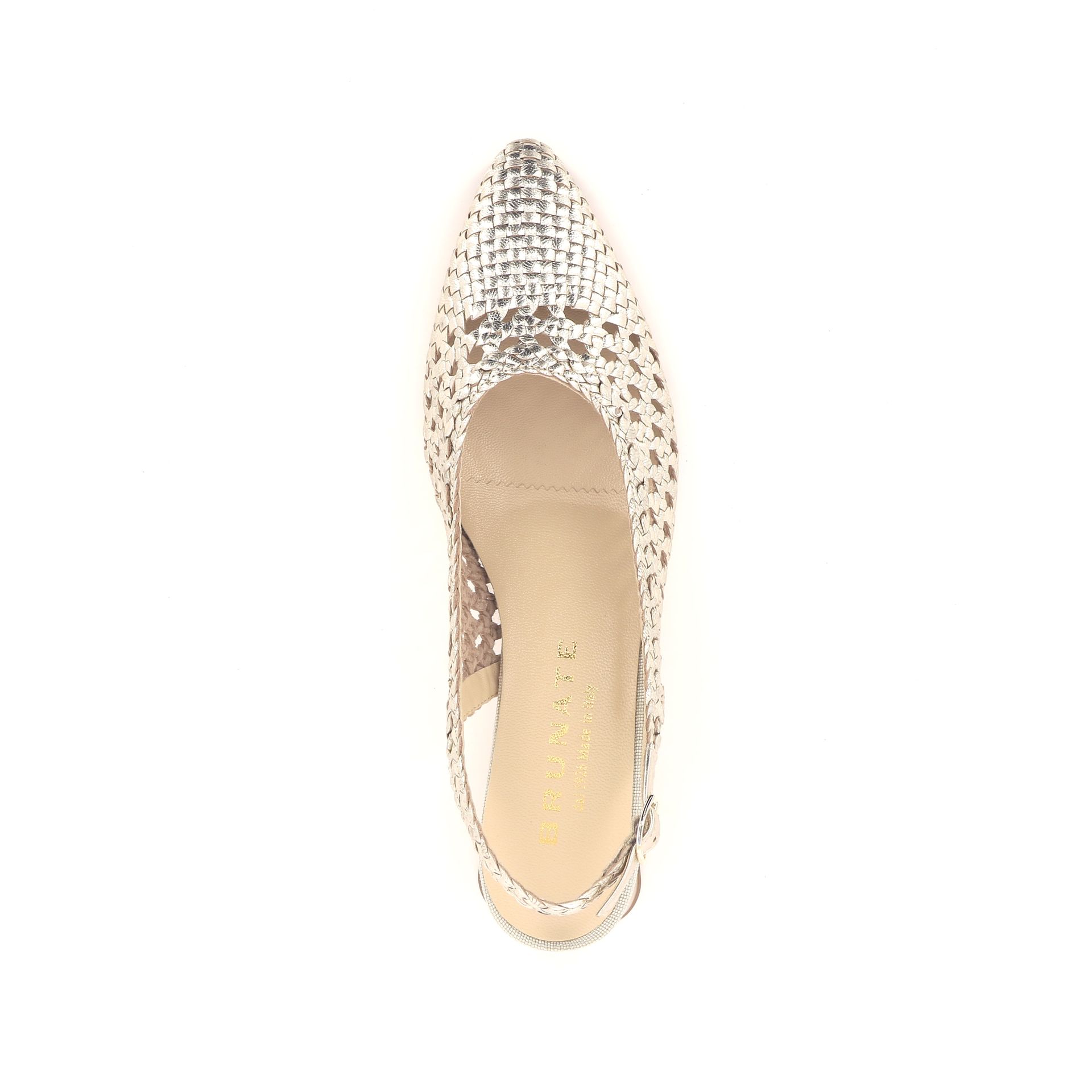 Brunate Slingback 261378 goud