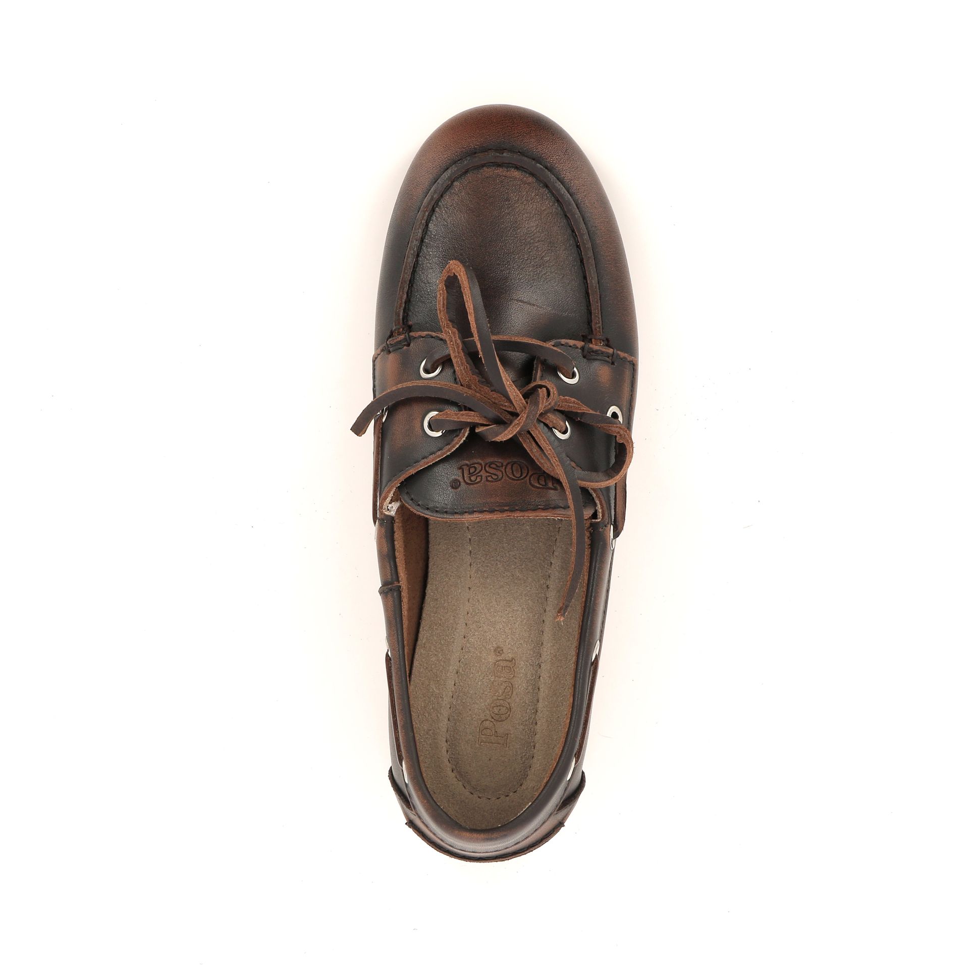 Posa Boatloafer Coffee 261494 bruin