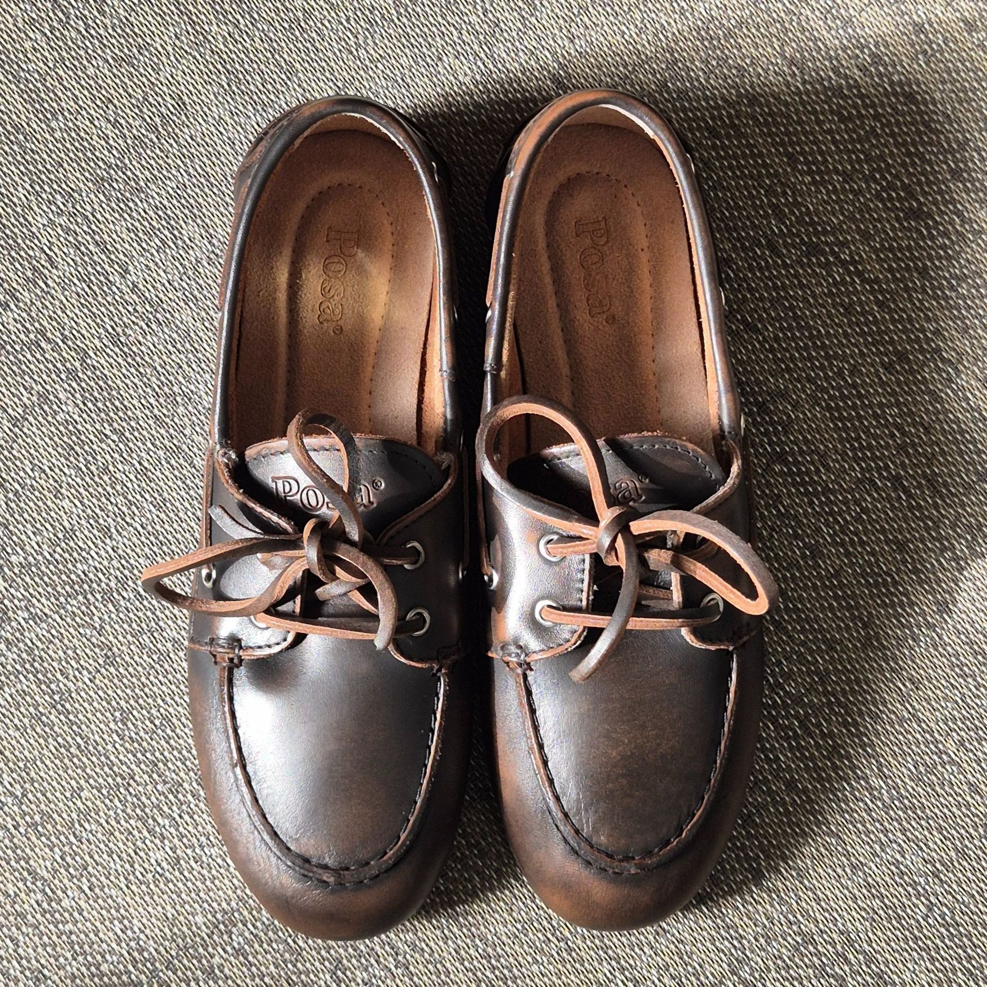 Posa Boatloafer Coffee 261494 bruin